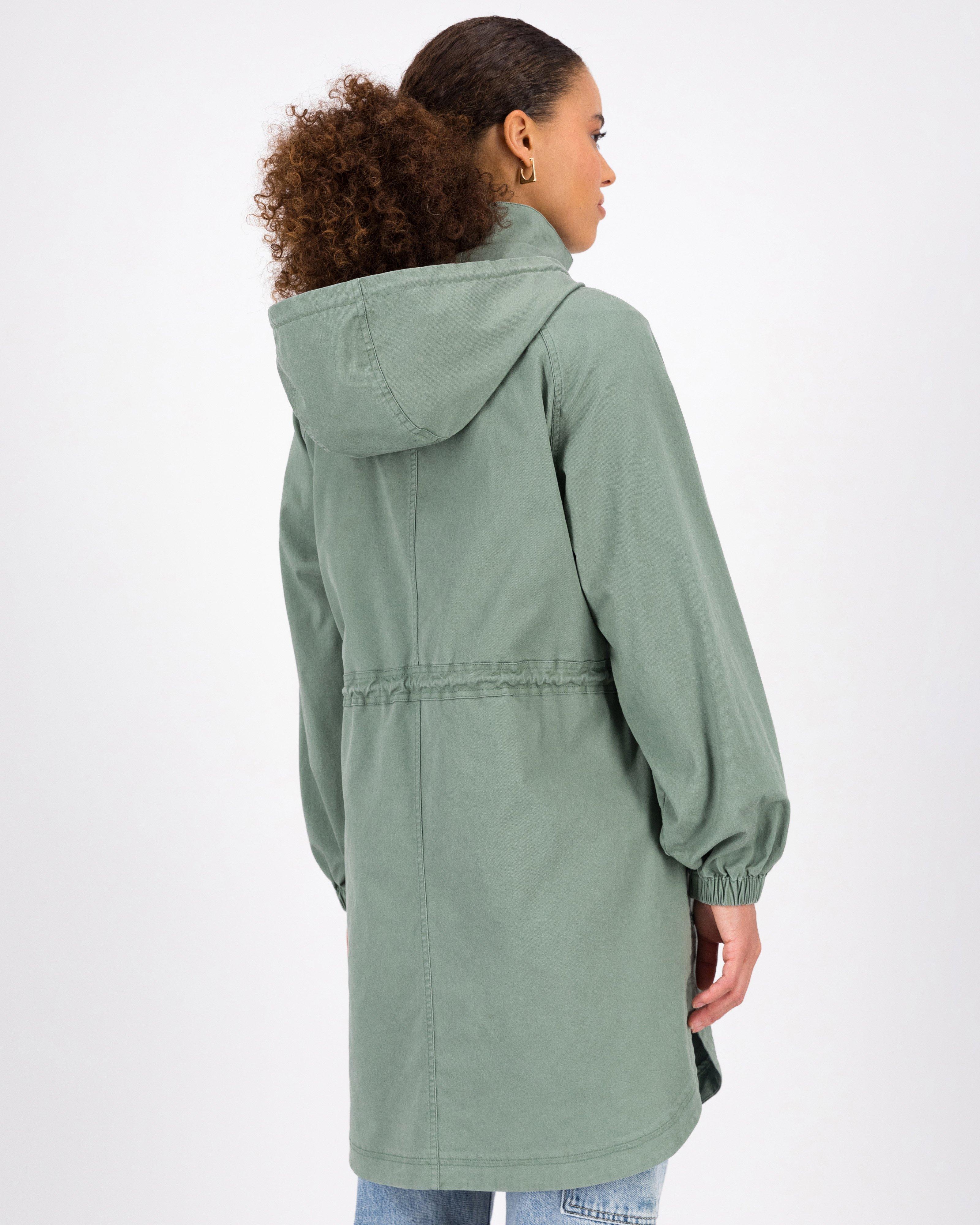 Women’s Thembi Mid-Length Parka -  Sage