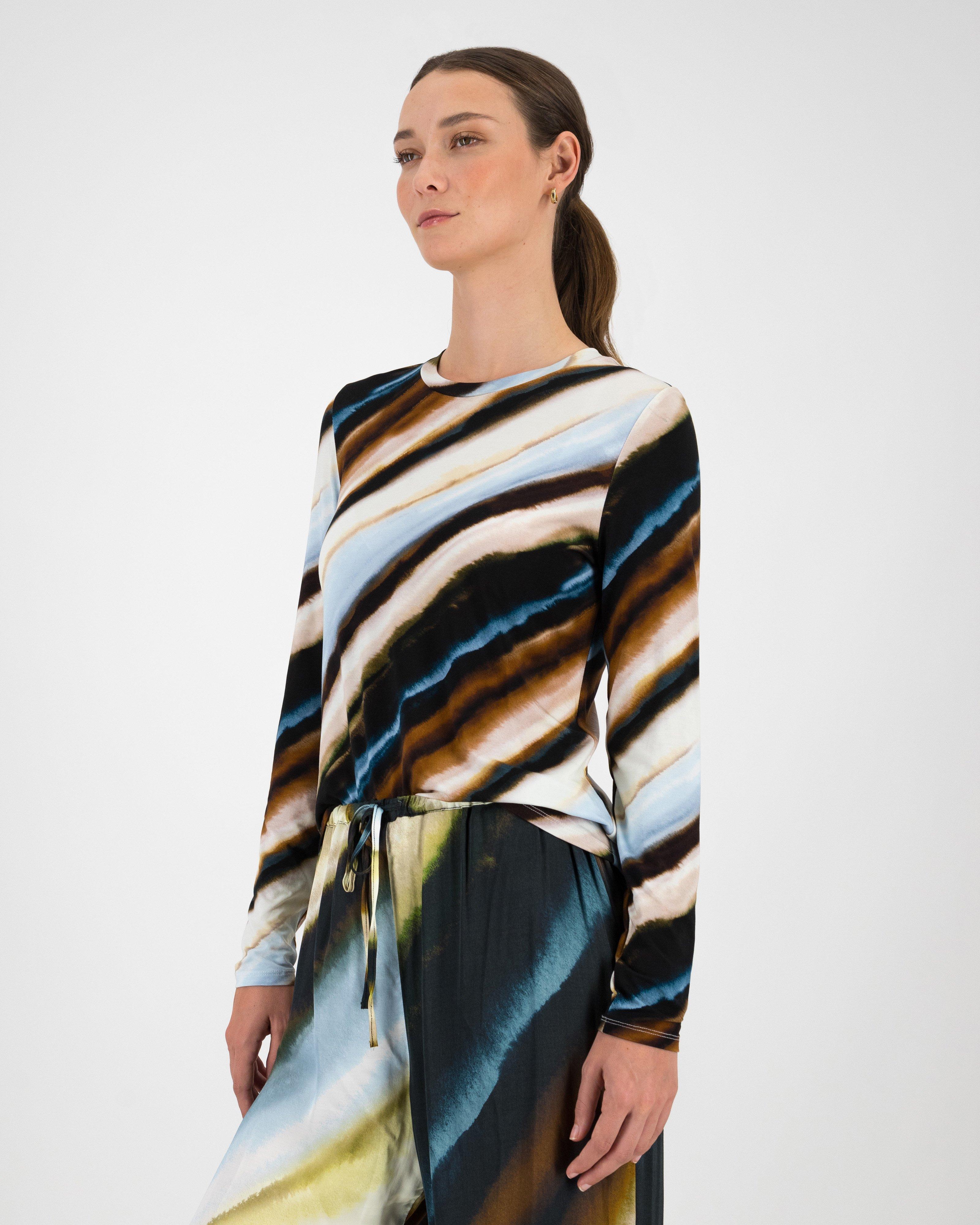 Zikhona Stripe Top -  Assorted