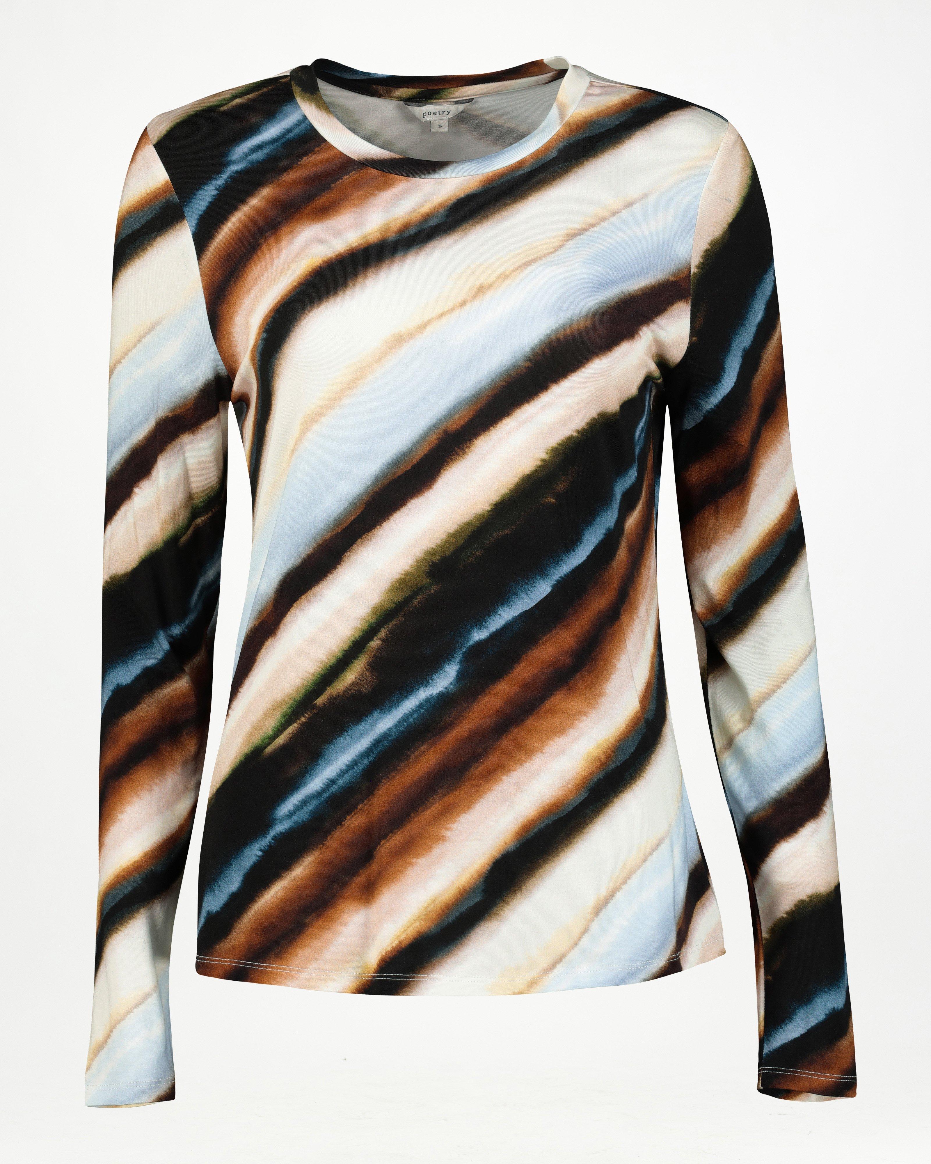 KI-no × koti BEAUTY Stripe Shade Zikhona Stripe Top - Poetry Clothing Store