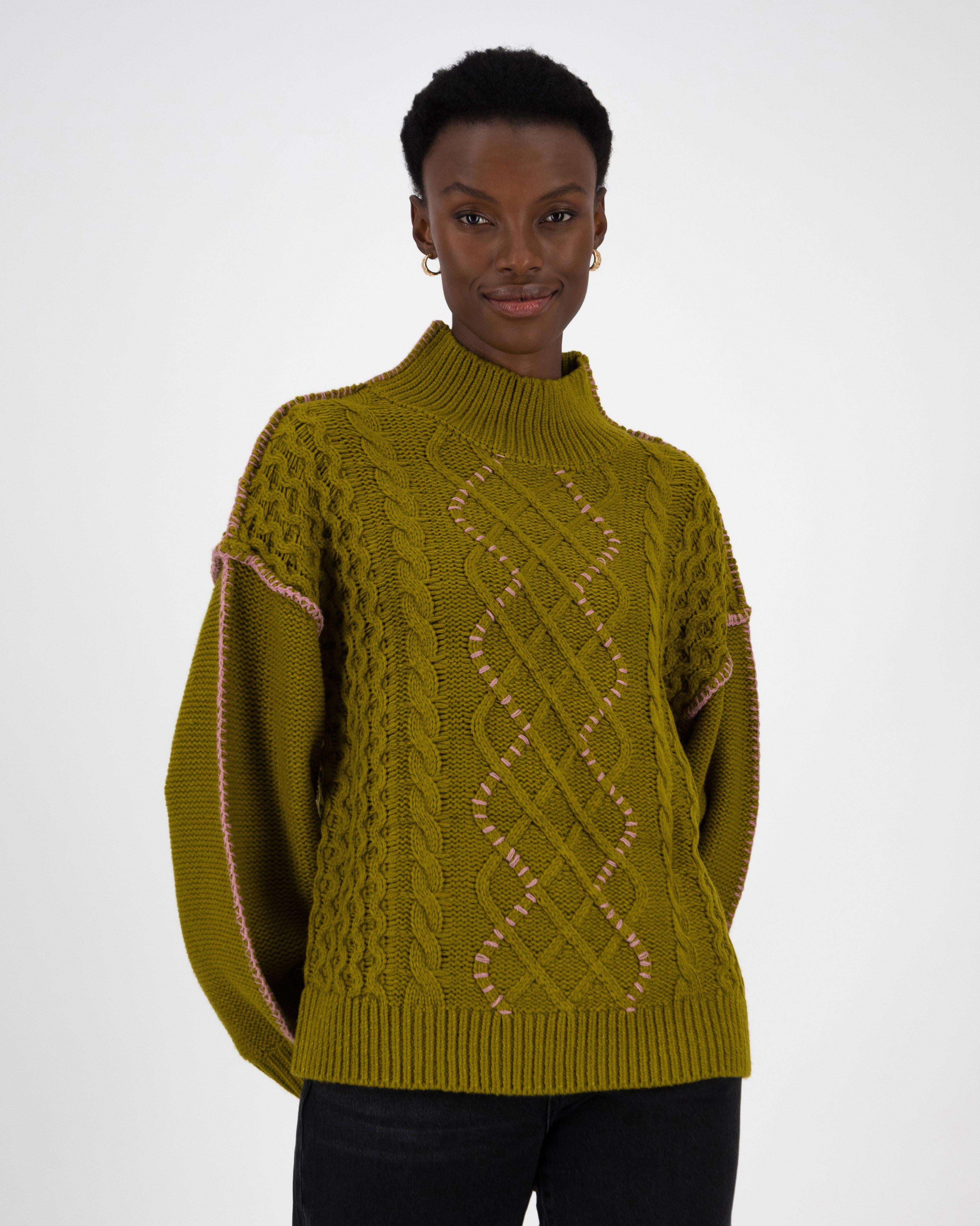 Green knitwear hotsell