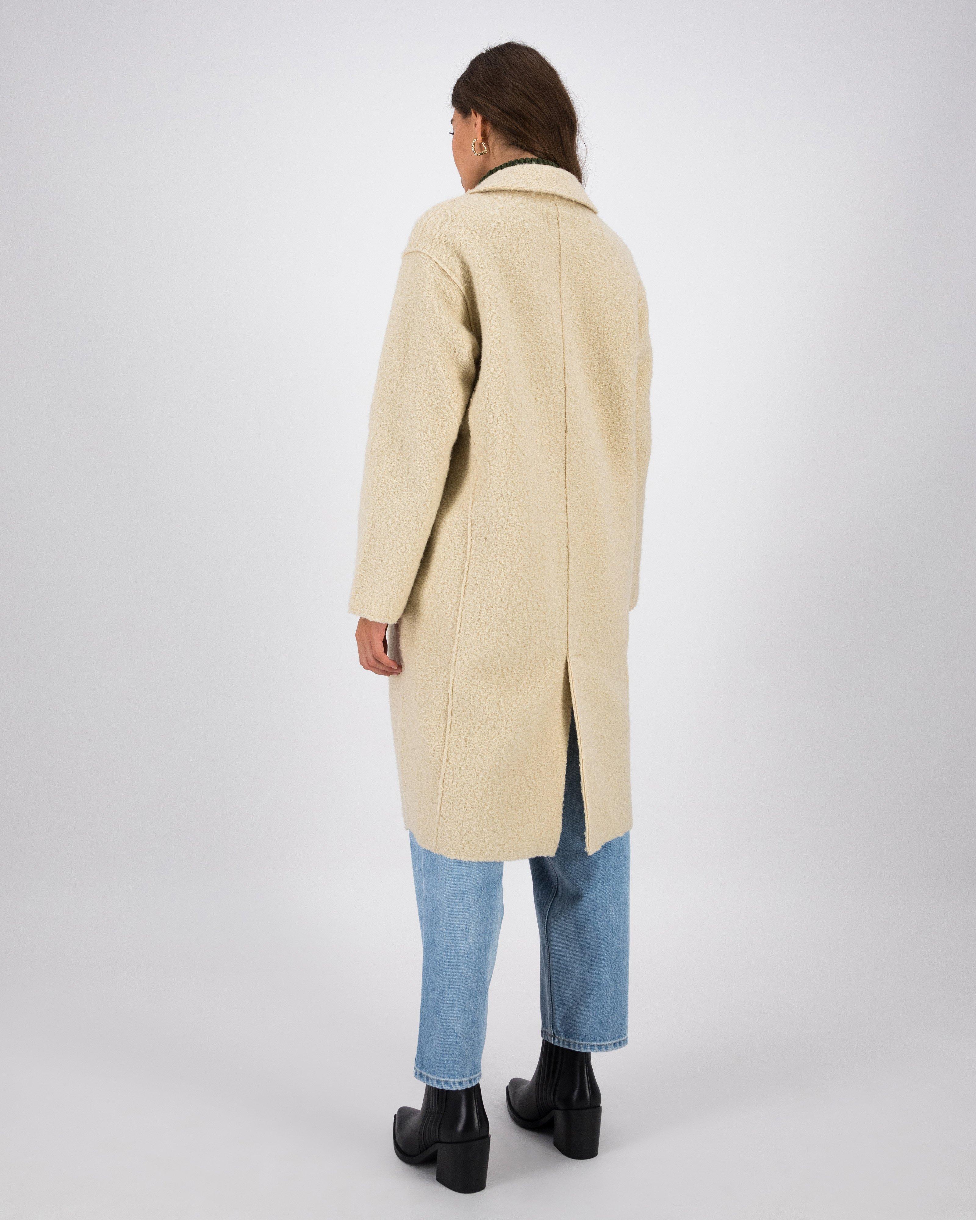 Collusion oversized longline teddy coat best sale