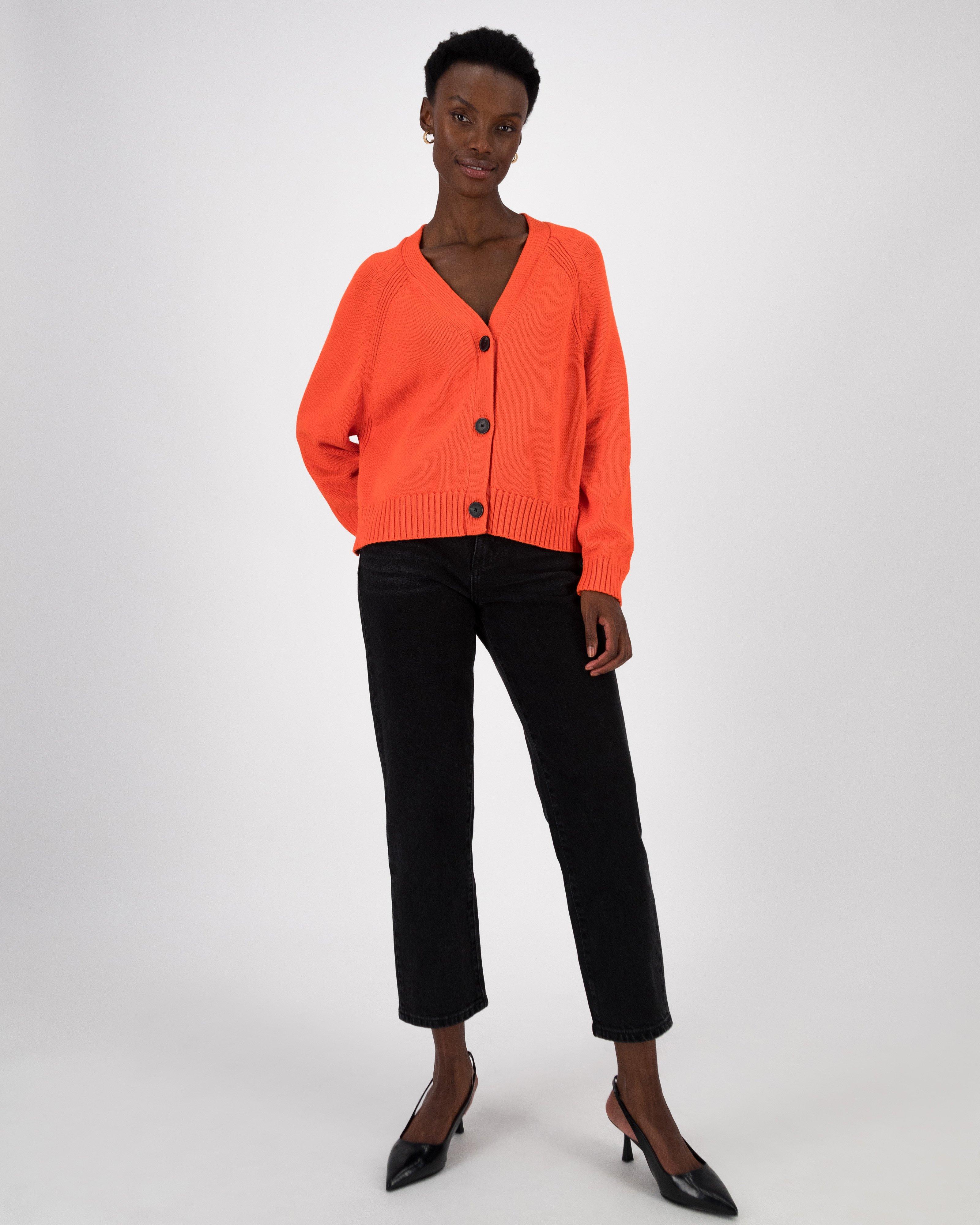 Hayley Cardigan -  Orange
