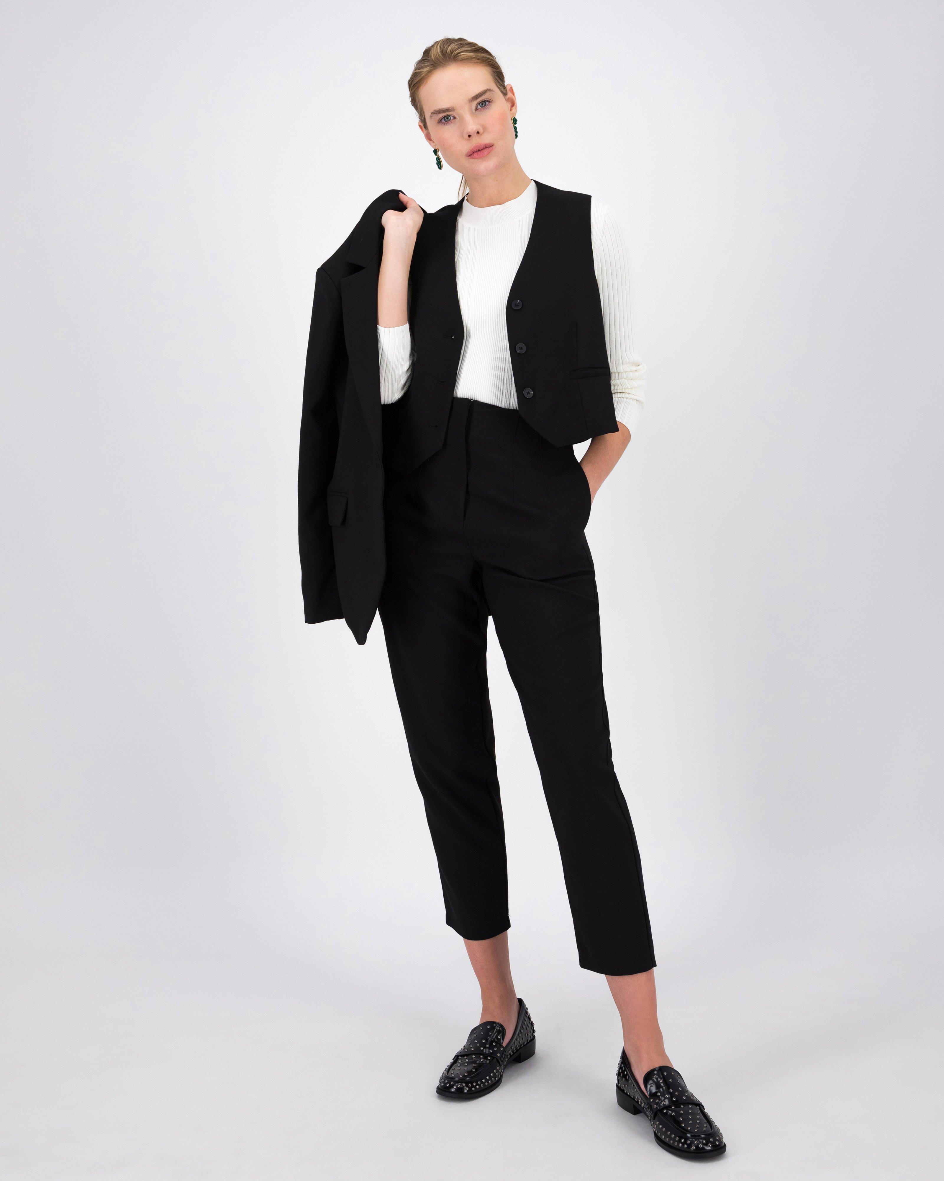 Florence Waistcoat -  Black