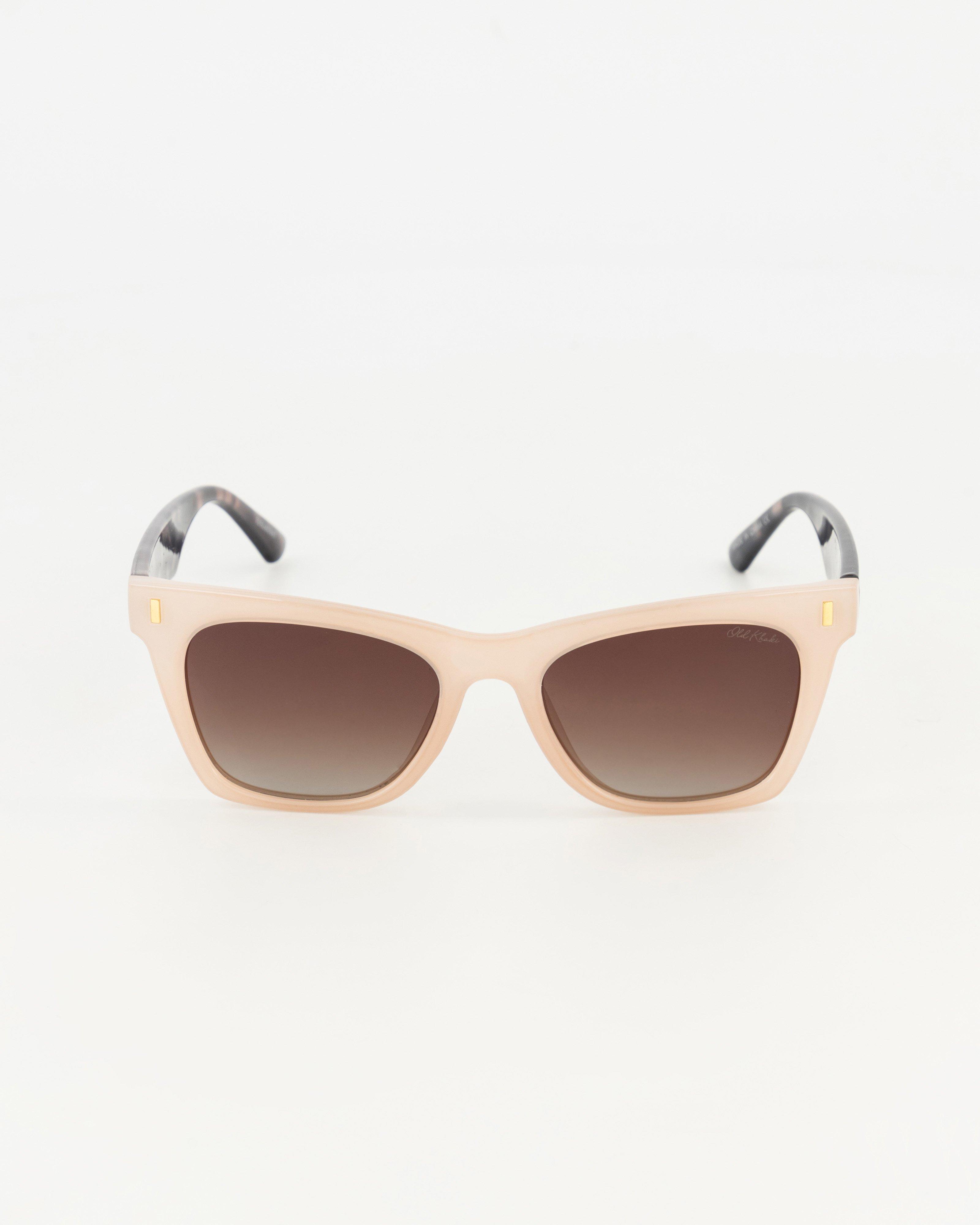 Women’s Rectangular Cat-Eye Sunglasses  -  Pink