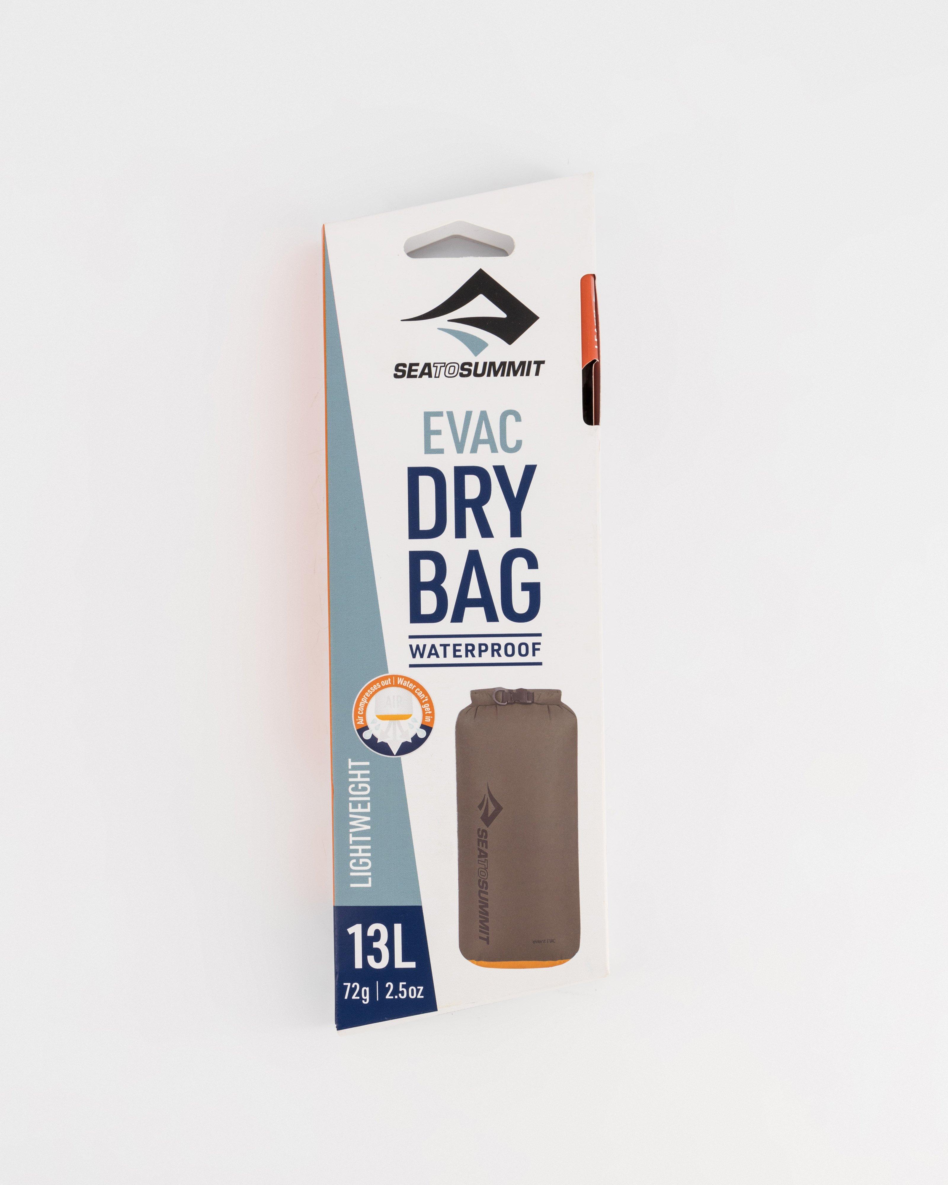 Sea to Summit 13L eVac Dry Bag -  Grey