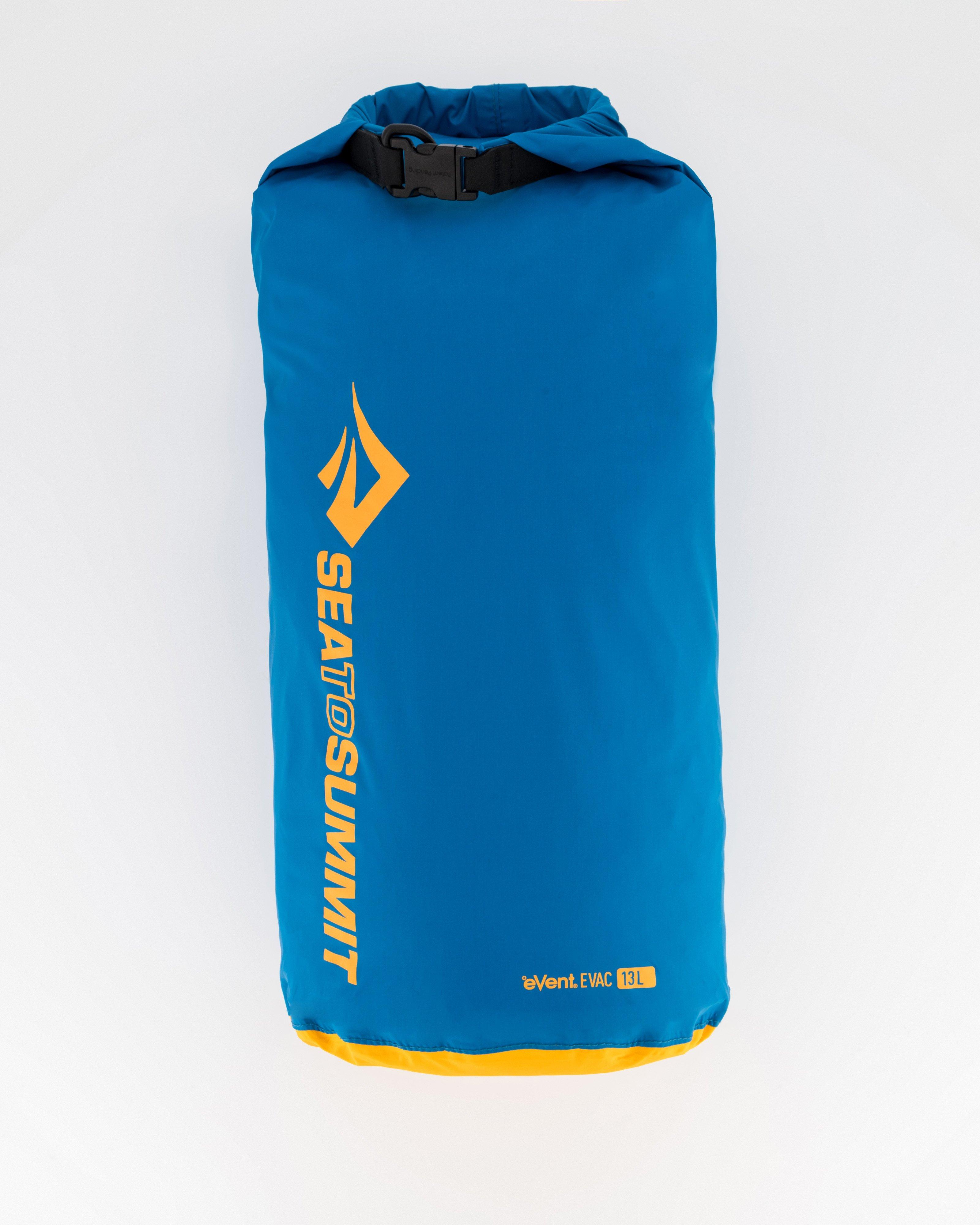 Sea to Summit 13L eVac Dry Bag -  Sea Blue