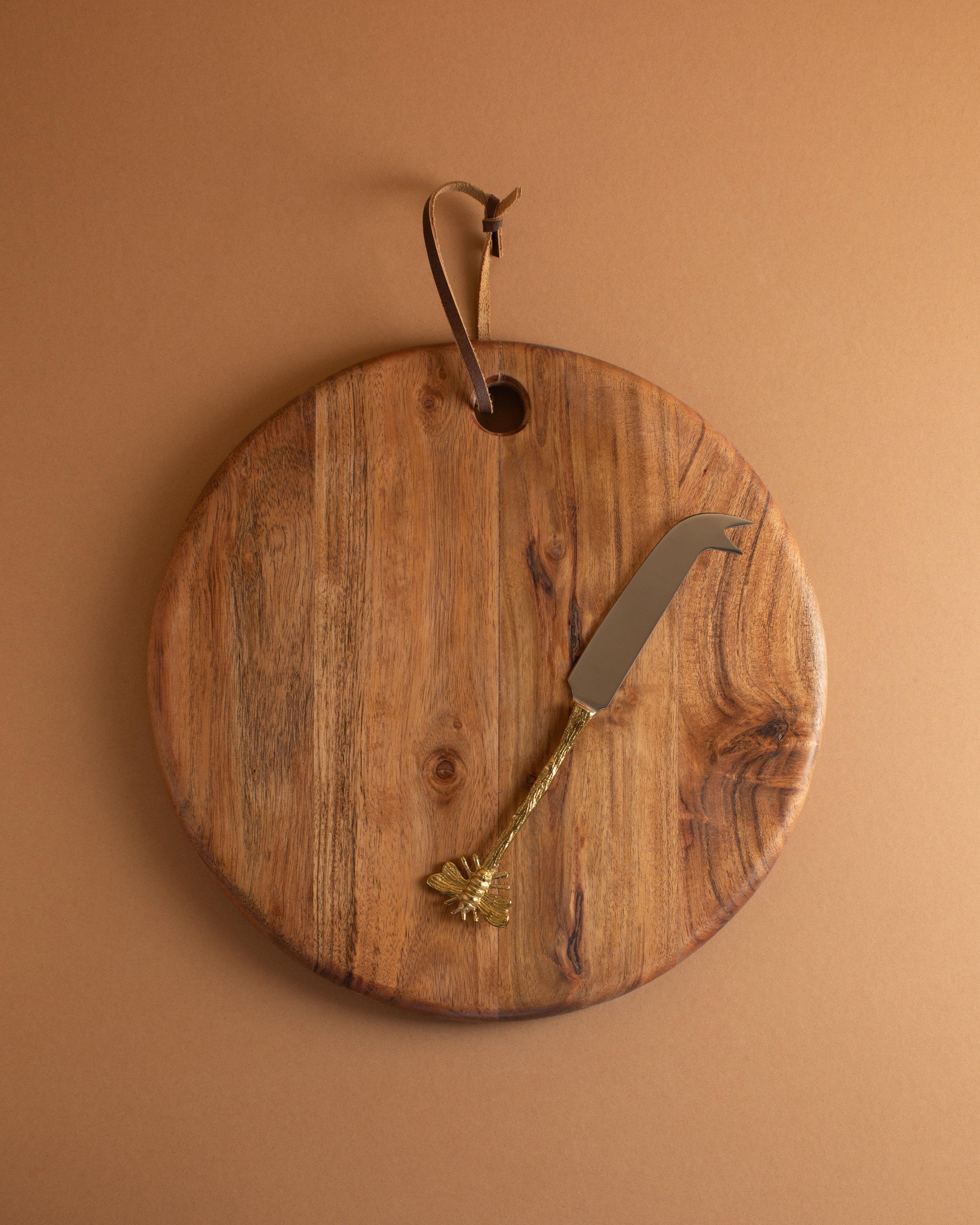 2002 Cheyenne Soda ウッドボード　Wood Board 看板 Round Wooden Board and Bee Spreader - Poetry Clothing Store