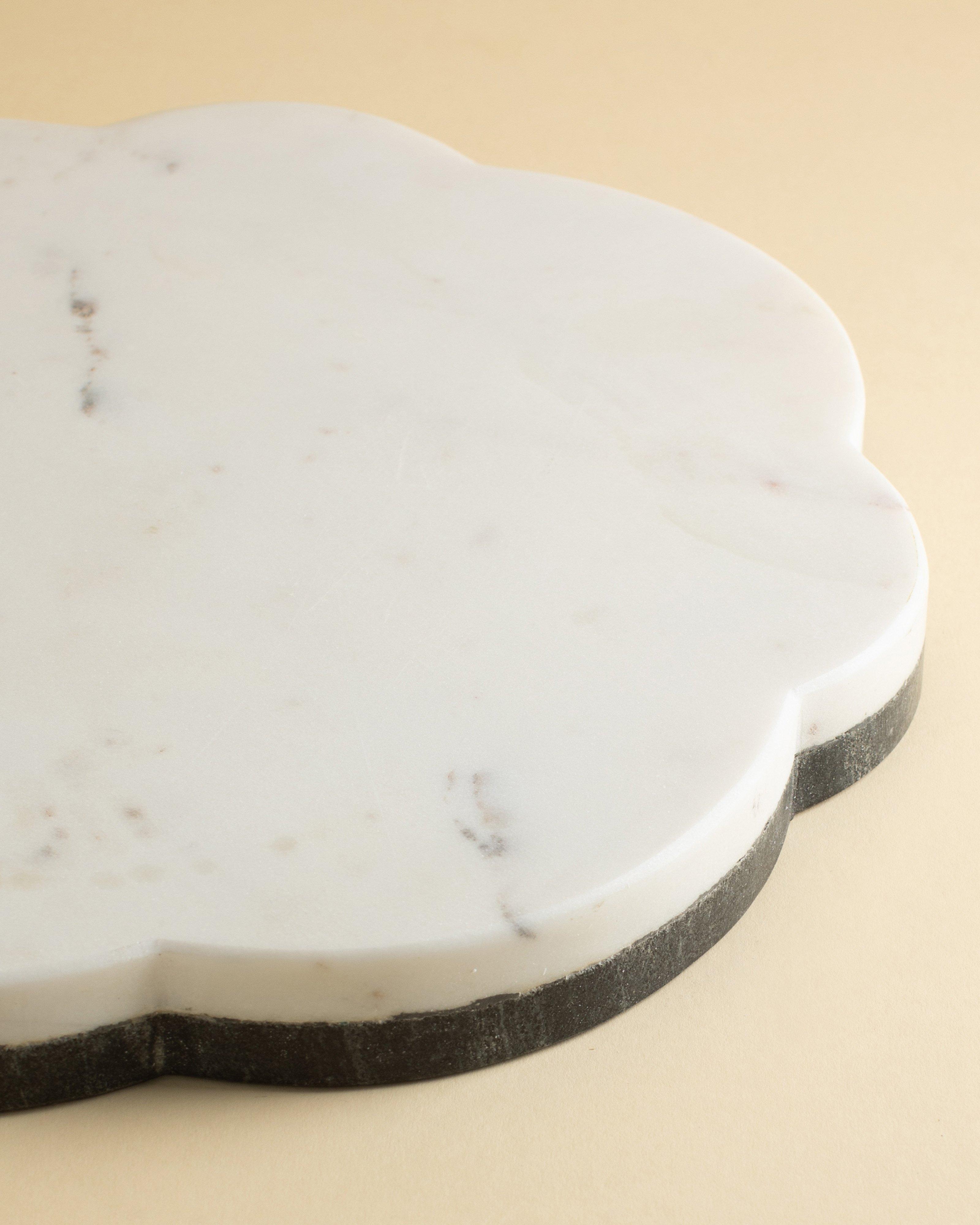 Two-Faced Marble Board -  White