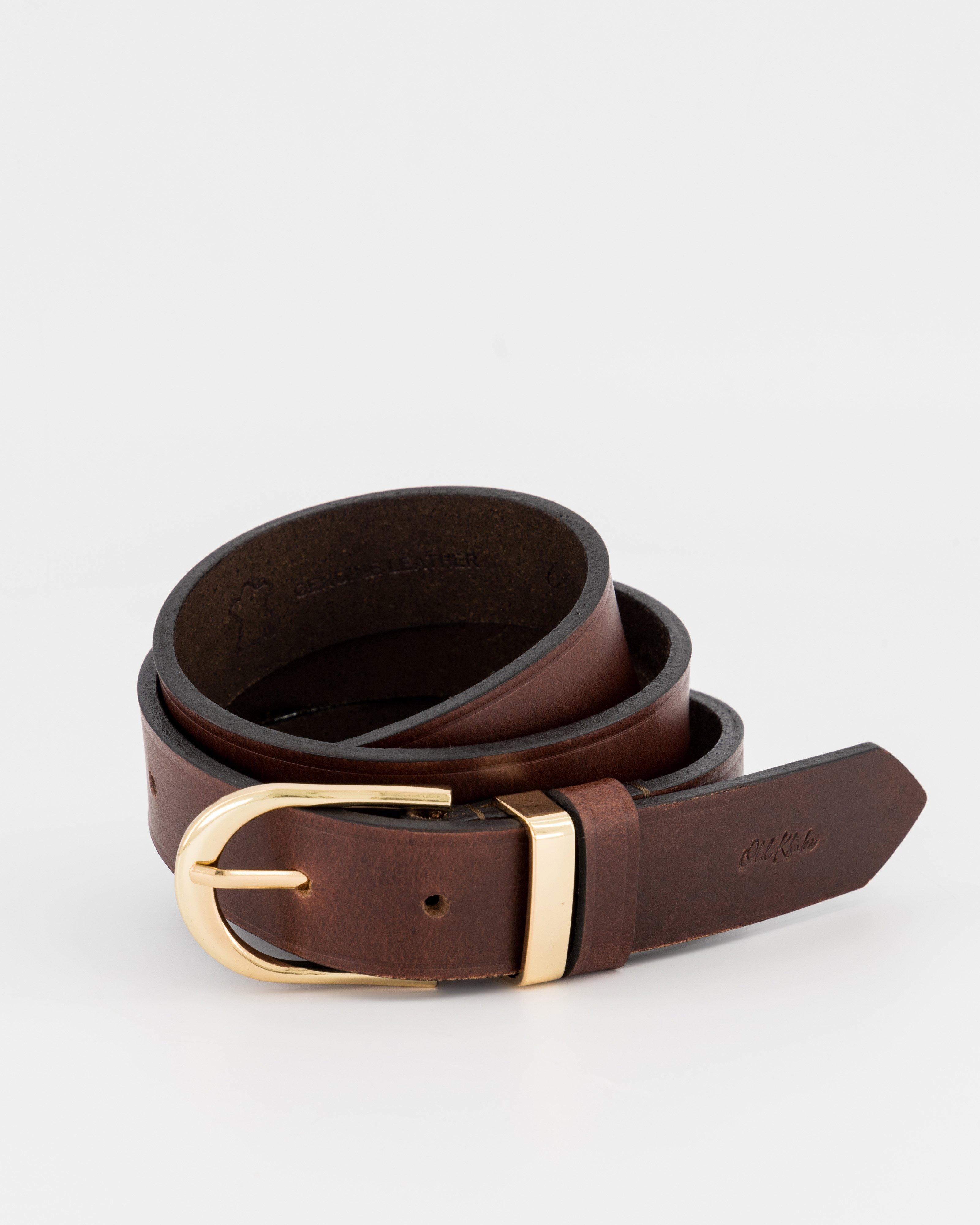 Women’s Bellamy Leather Belt -  Brown