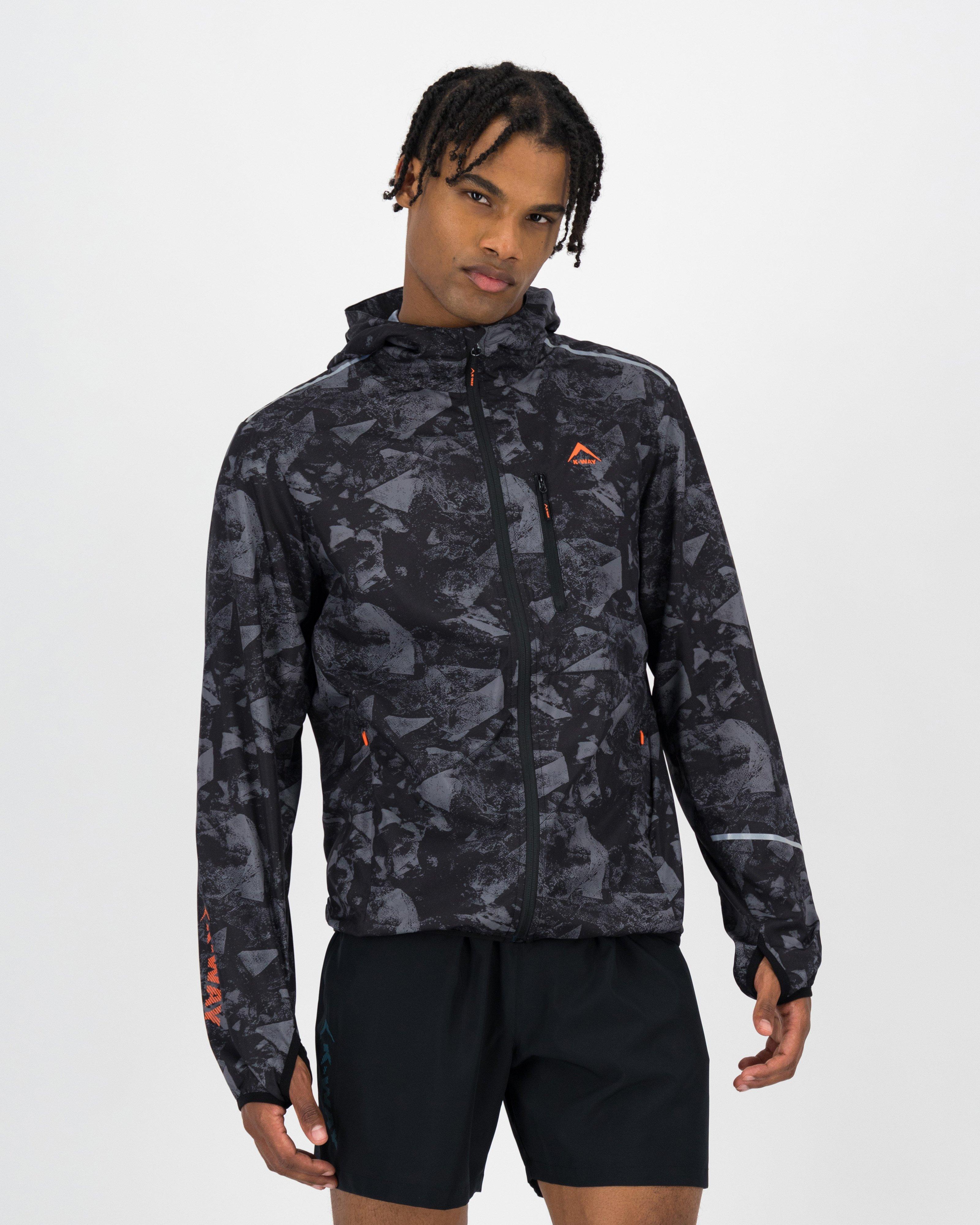 K-Way Pulse Men’s Printed Windbreaker Jacket -  Assorted