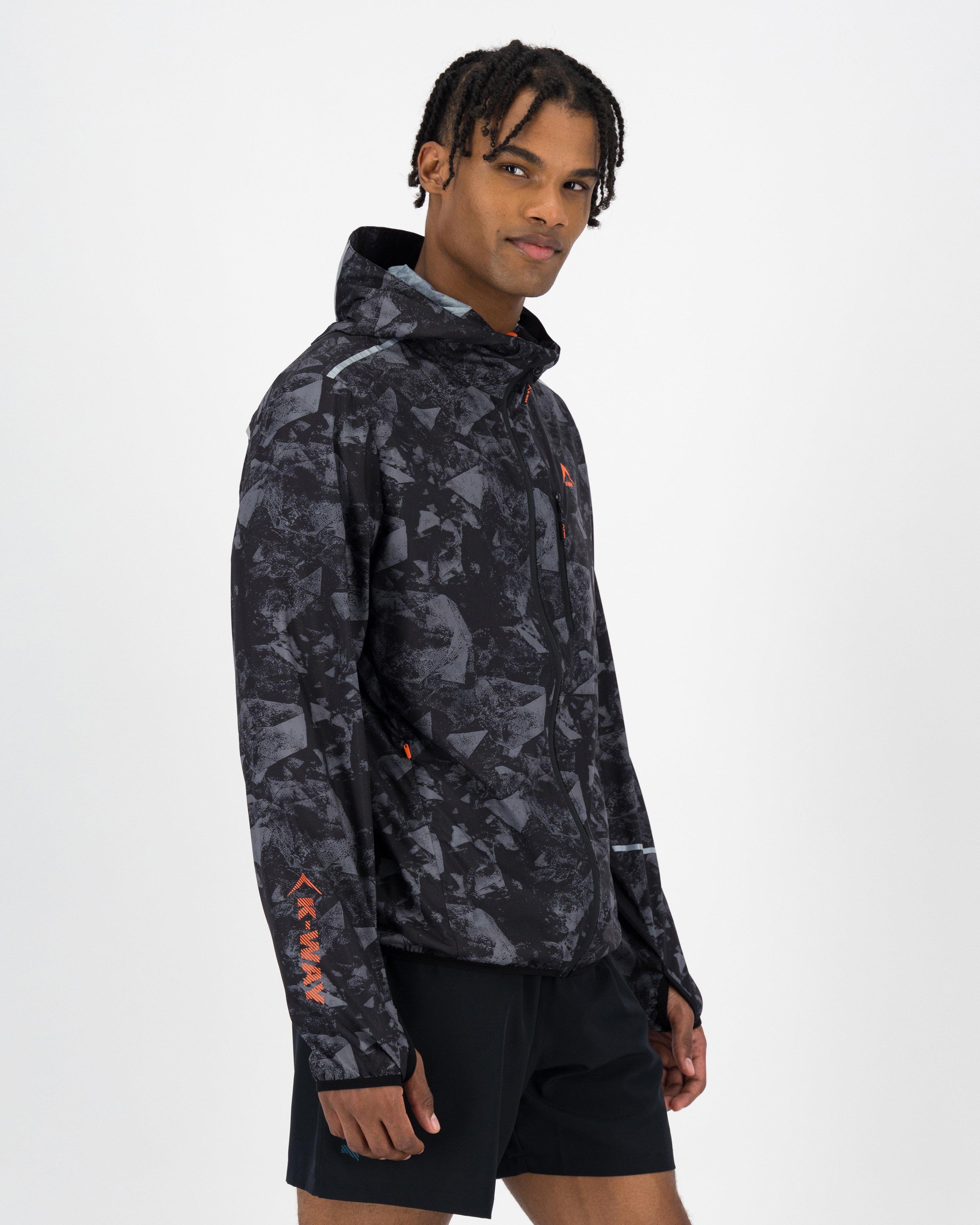 K-Way Pulse Men’s Printed Windbreaker Jacket -  Assorted