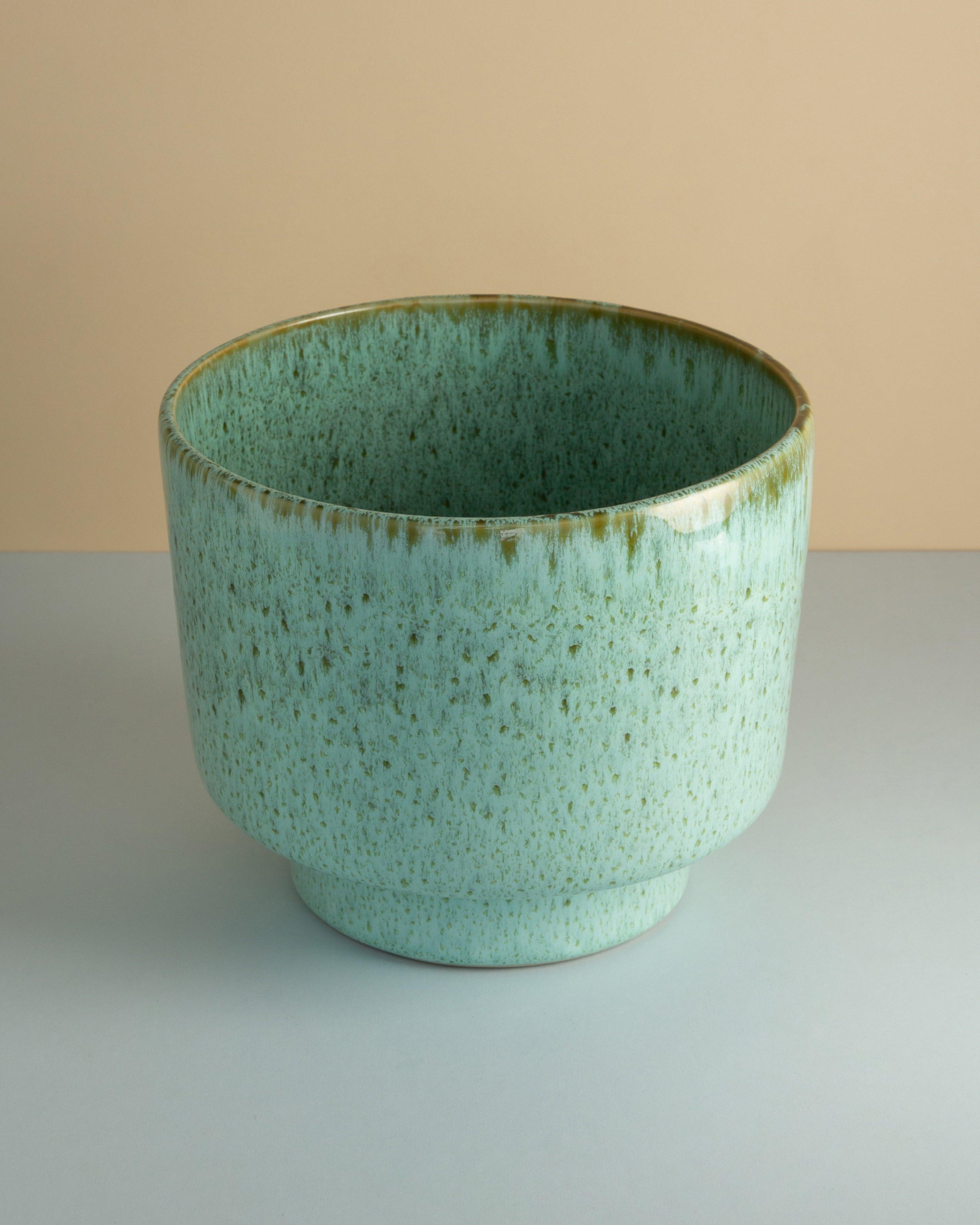 Lina Large Planter -  Green
