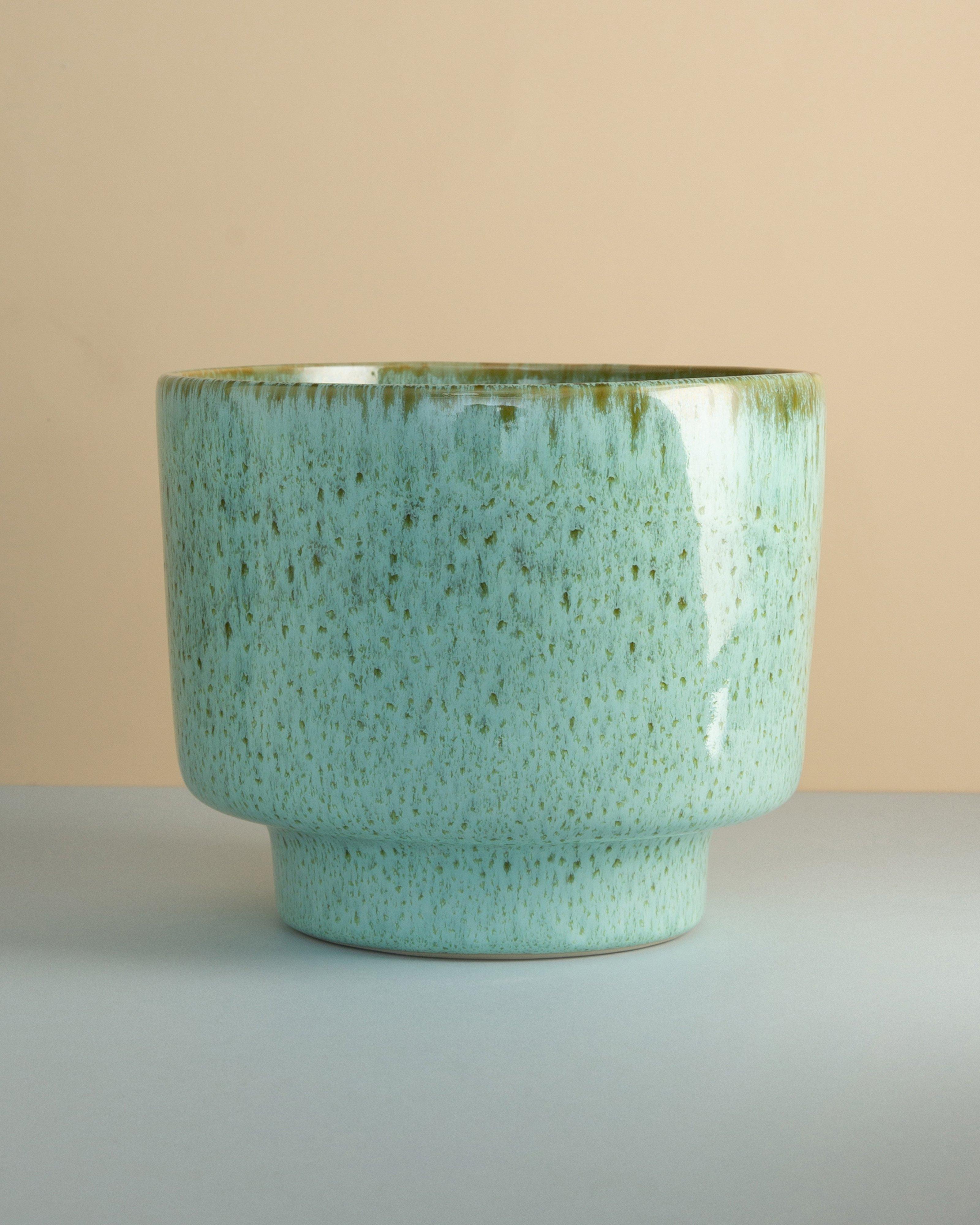 Lina Large Planter -  Green
