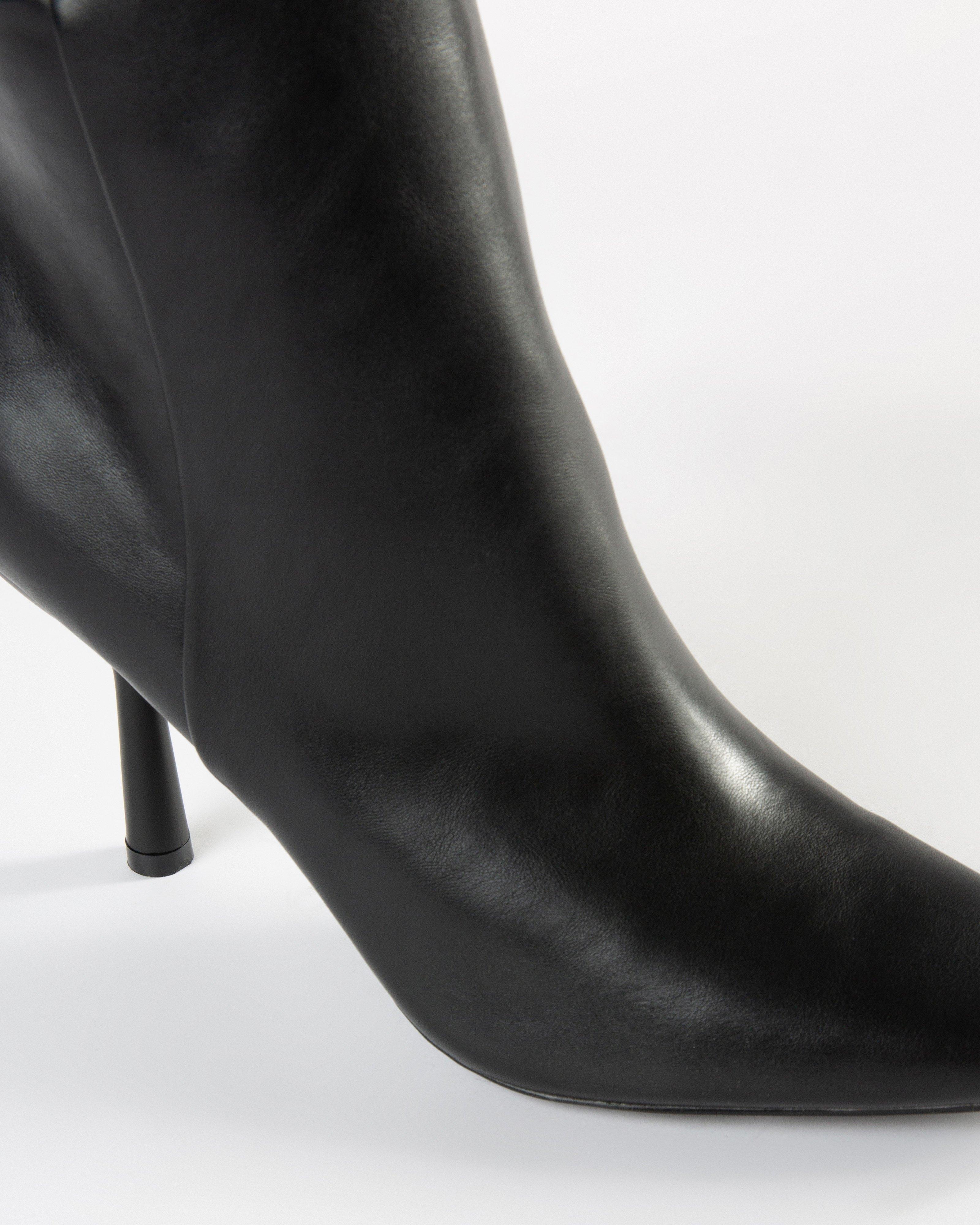 Leona Knee High Boot -  Black