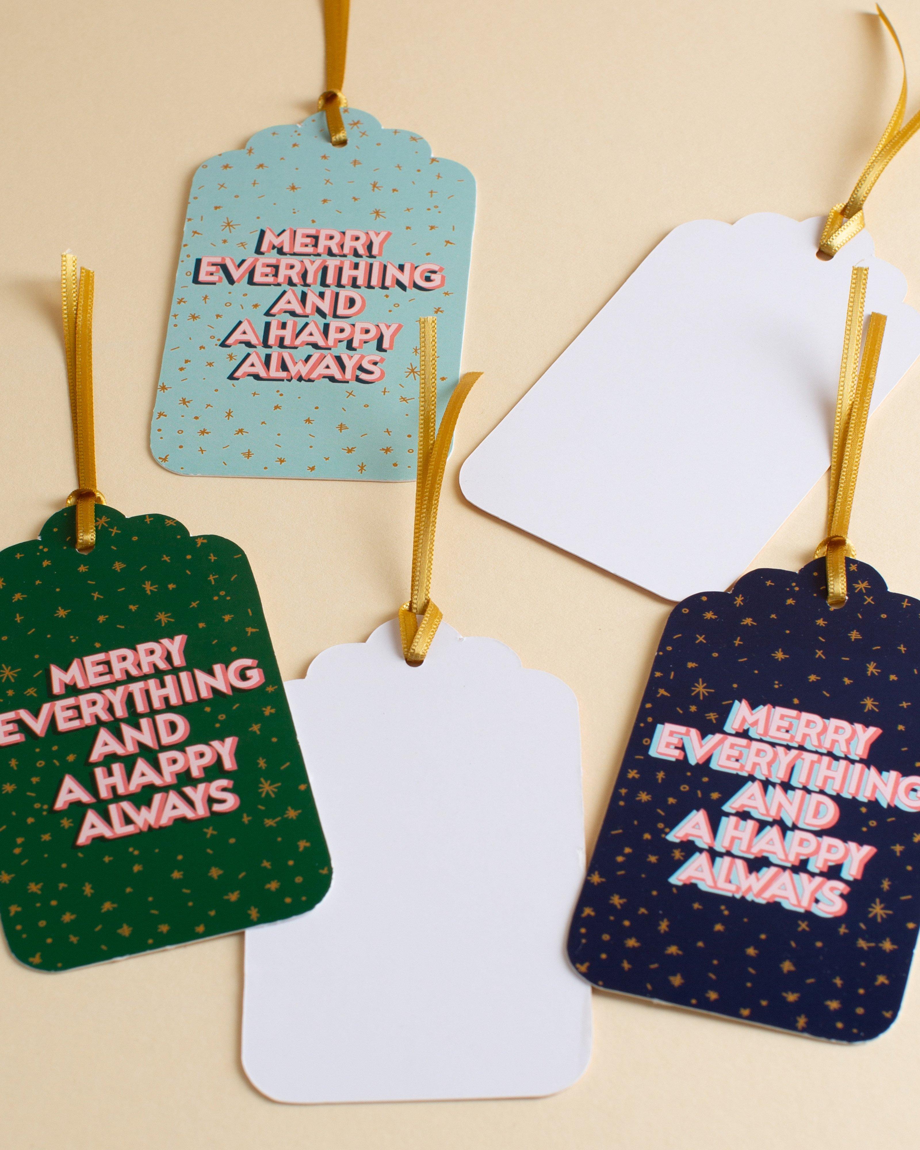 Merry and Everything Gift Tags Pack -  Assorted