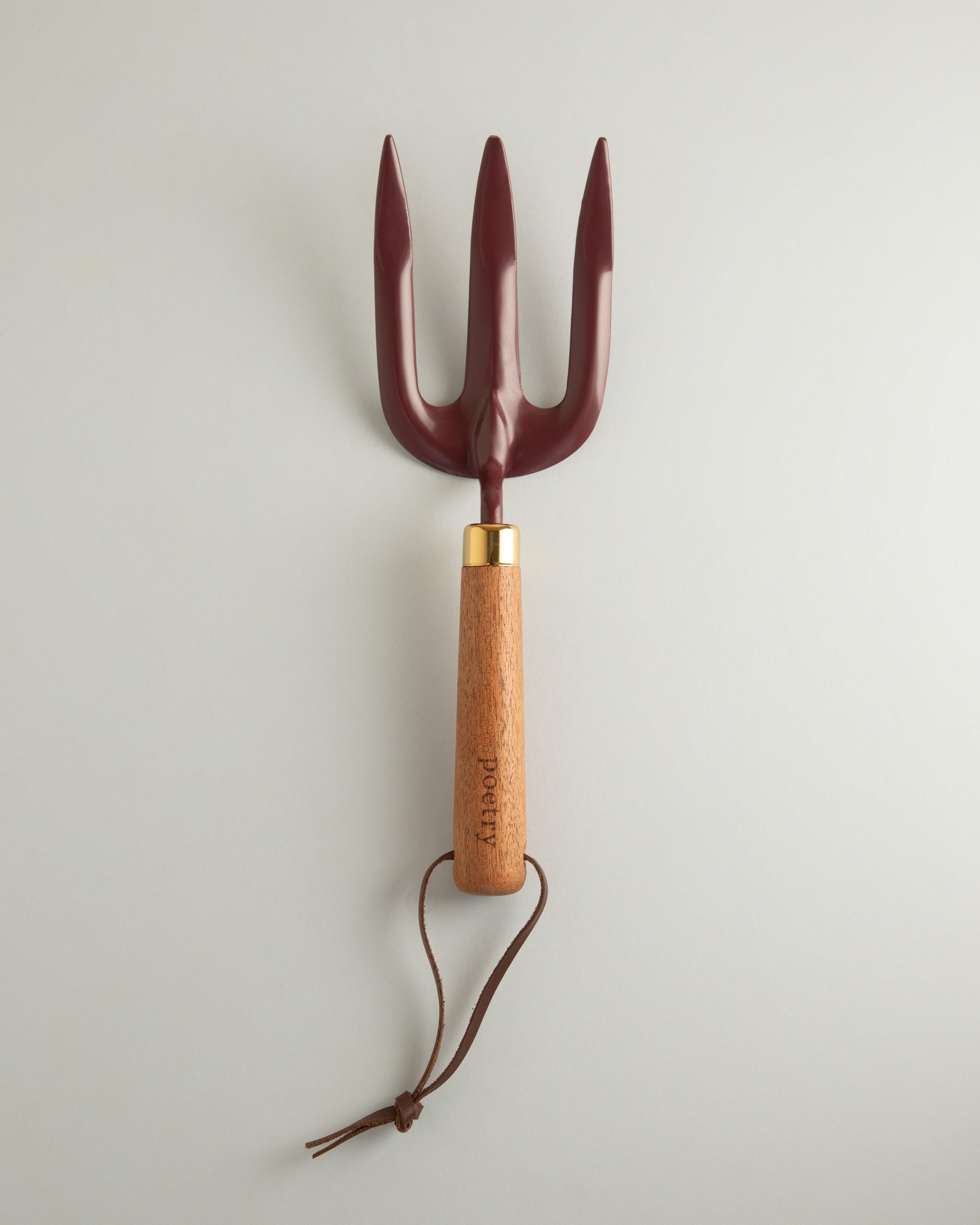 Gardening Fork -  Burgundy