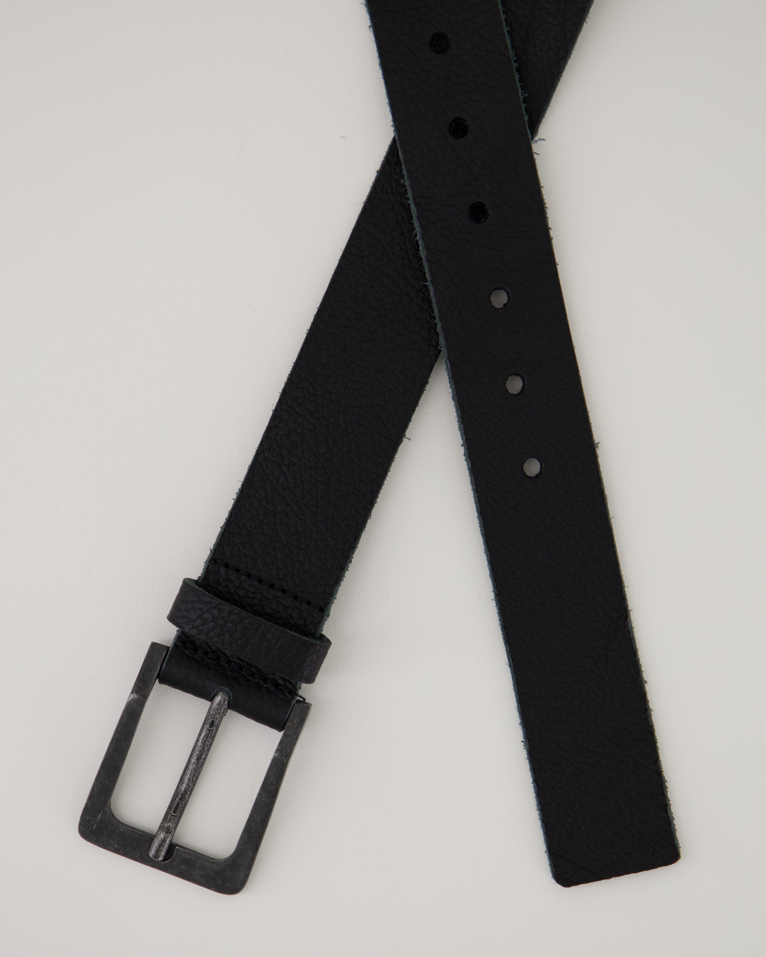 Old Khaki Men's Bennett Leather Belt -  Black