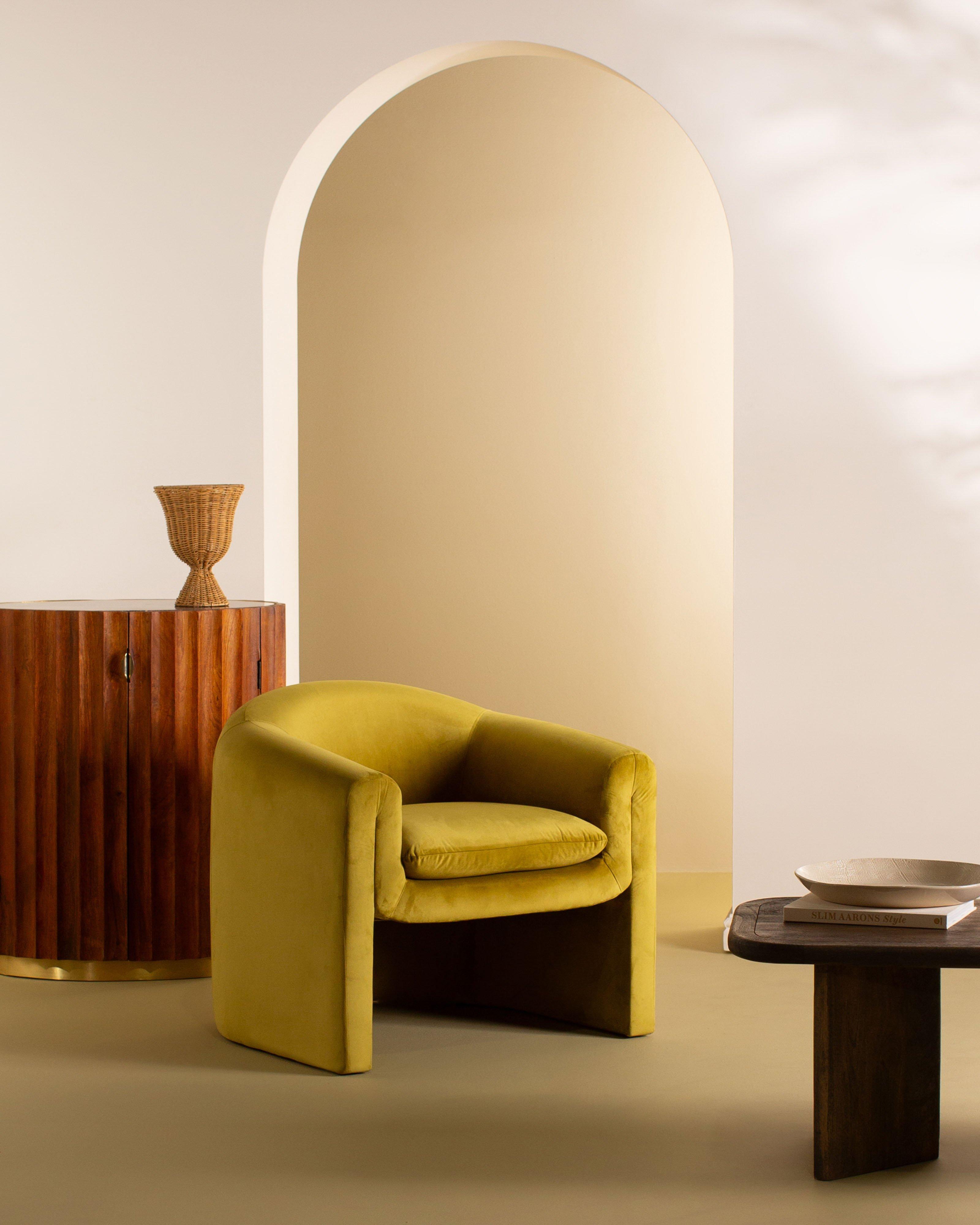 Ava Occasional Chair -  Chartreuse