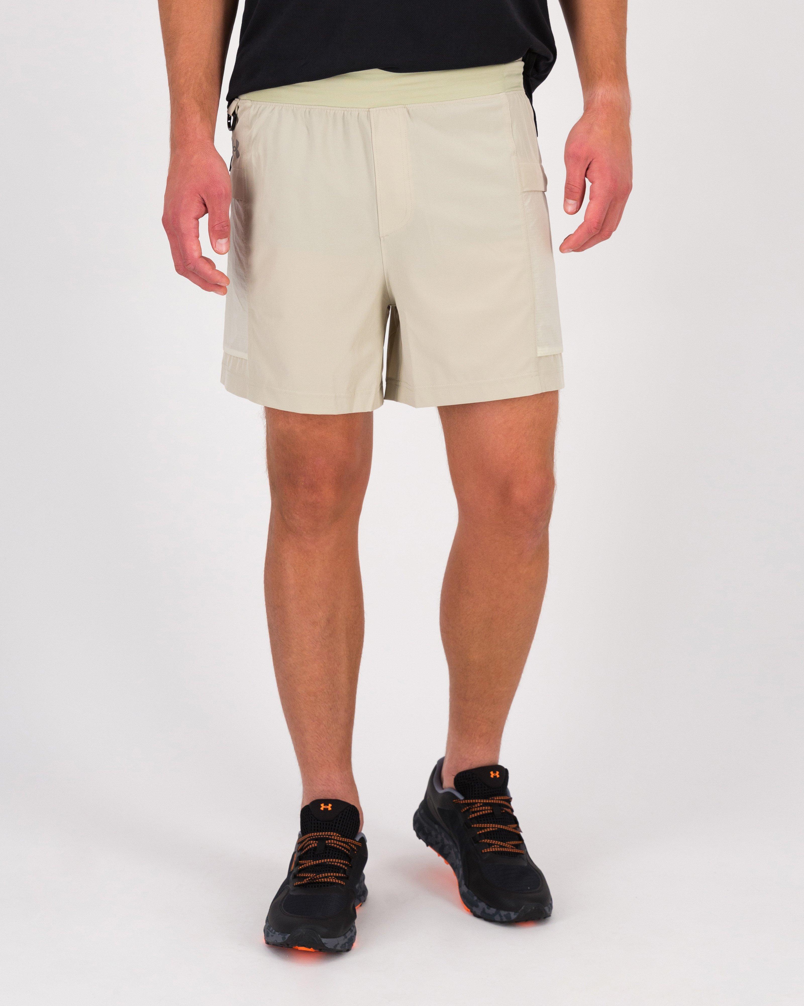 Under Armour Men’s Run Trail Shorts -  Khaki