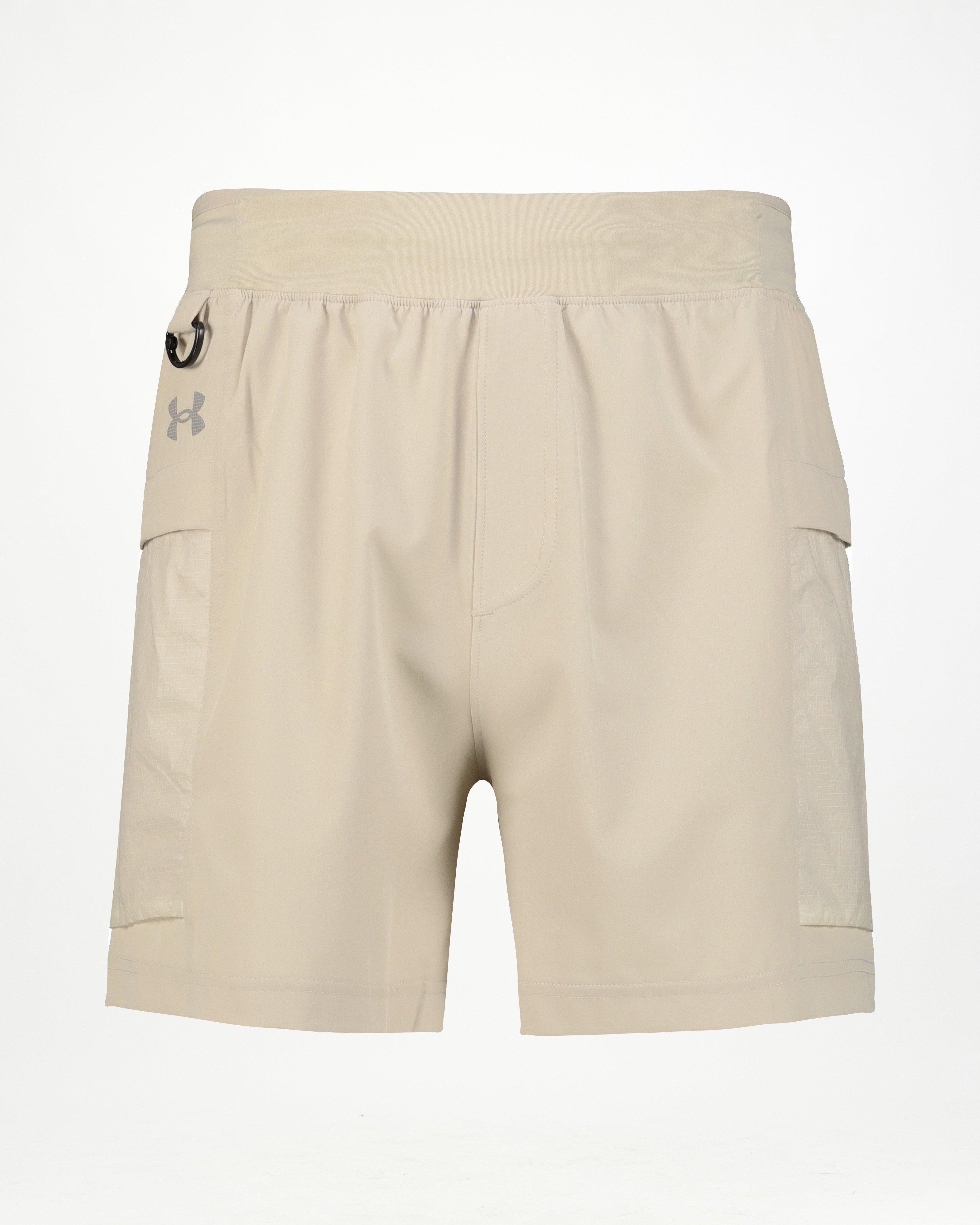 Under Armour Men’s Run Trail Shorts -  Khaki