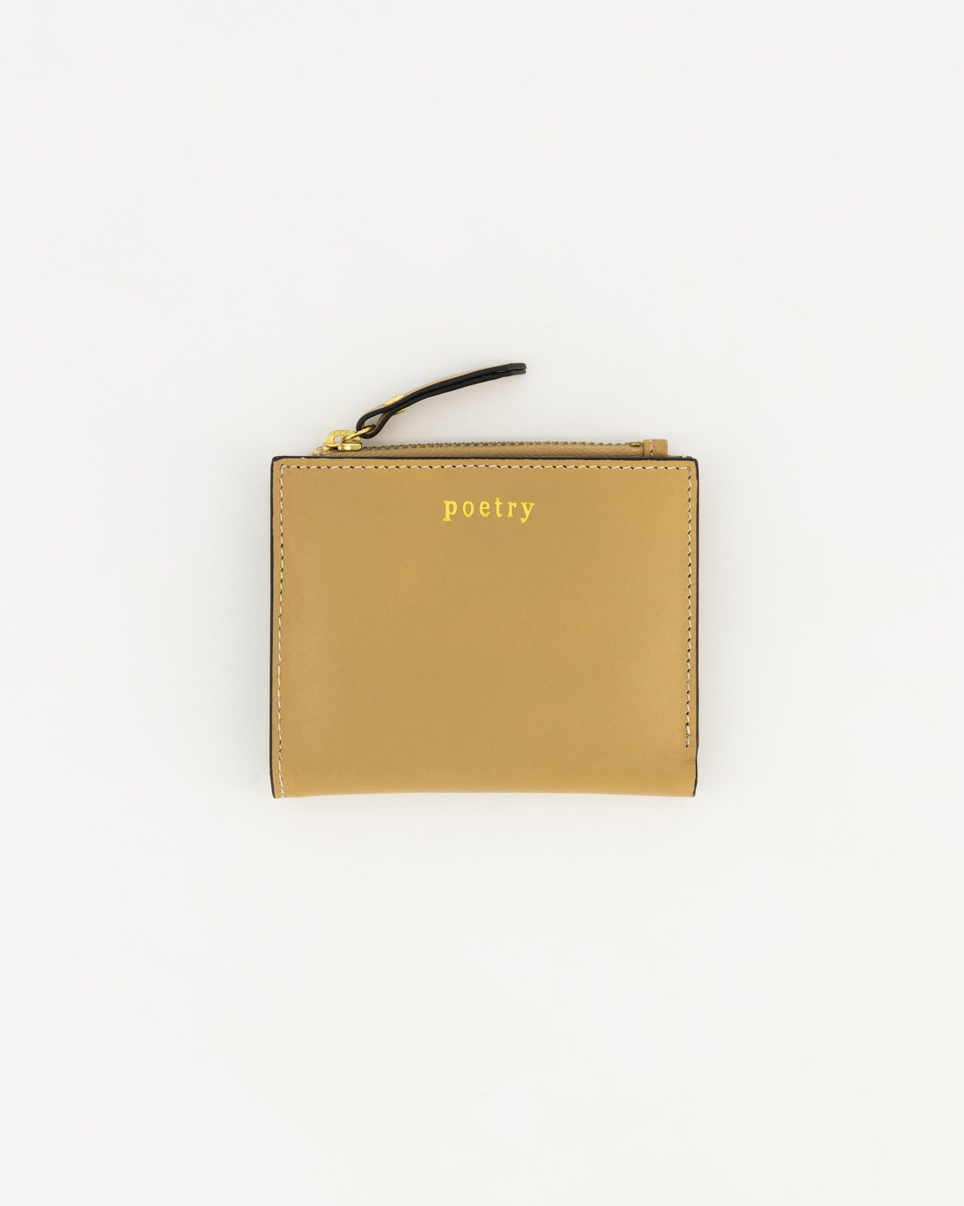 Abby Small Wallet -  Camel