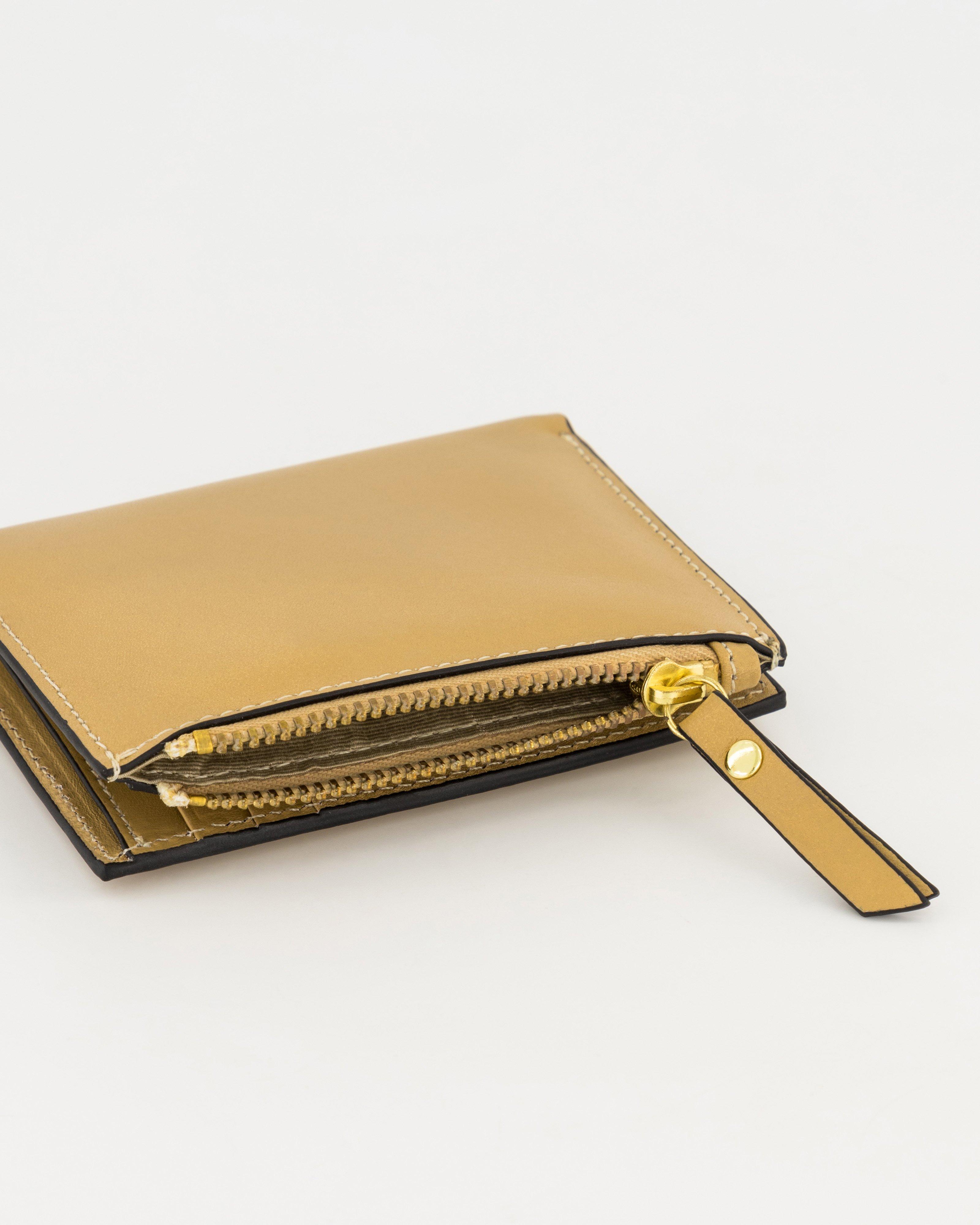 Abby Small Wallet -  Camel