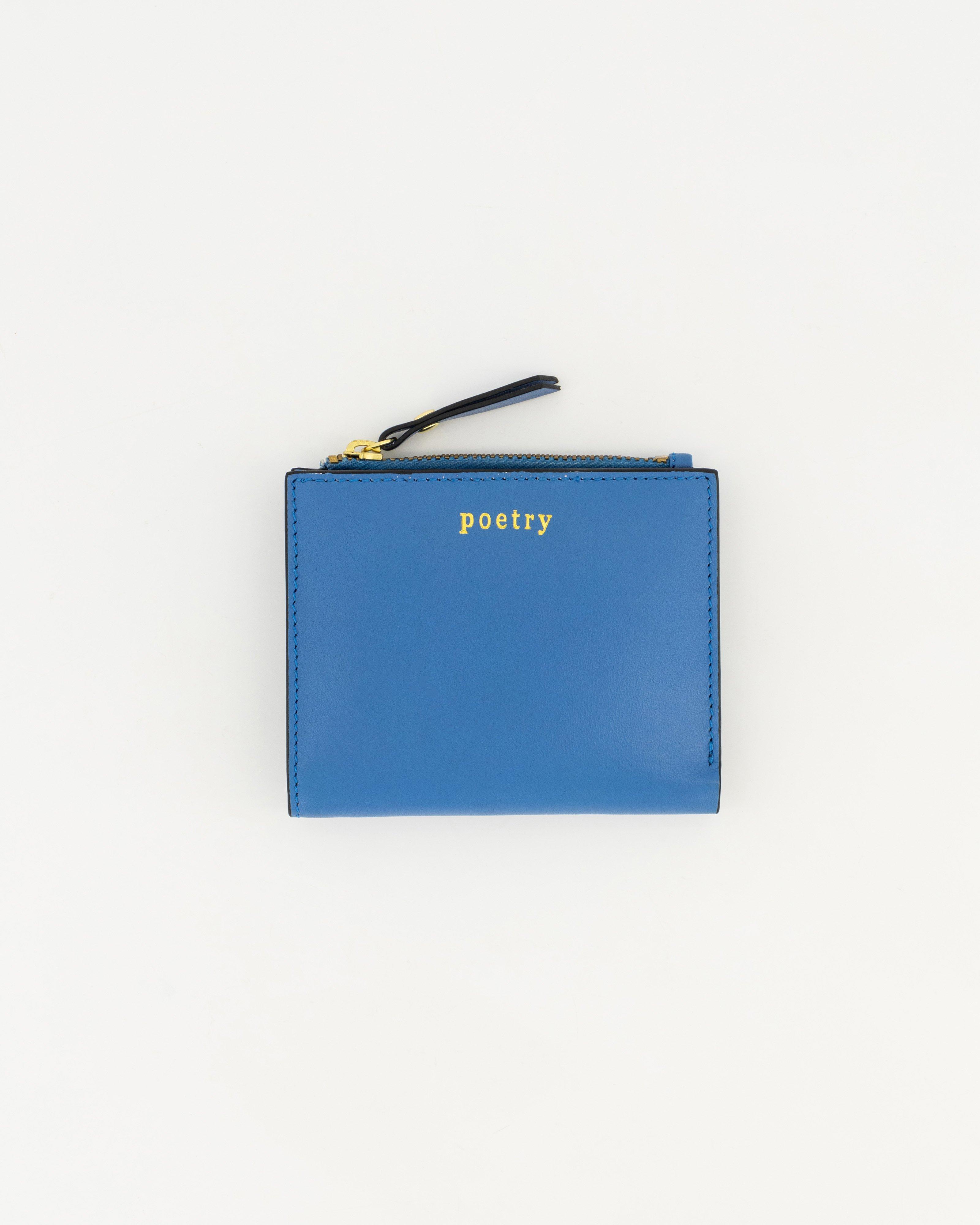 Abby Small Wallet -  Blue