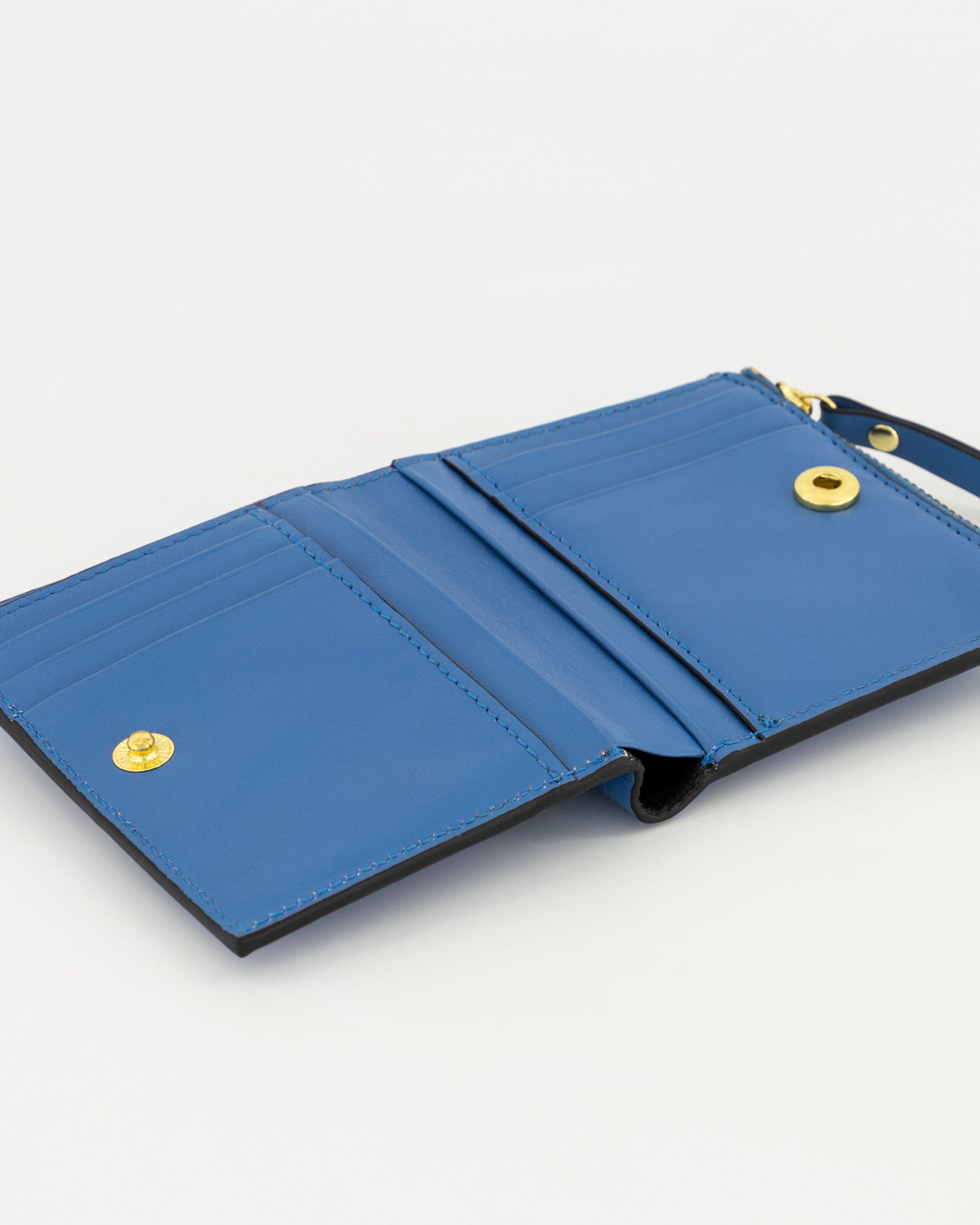 Abby Small Wallet -  Blue