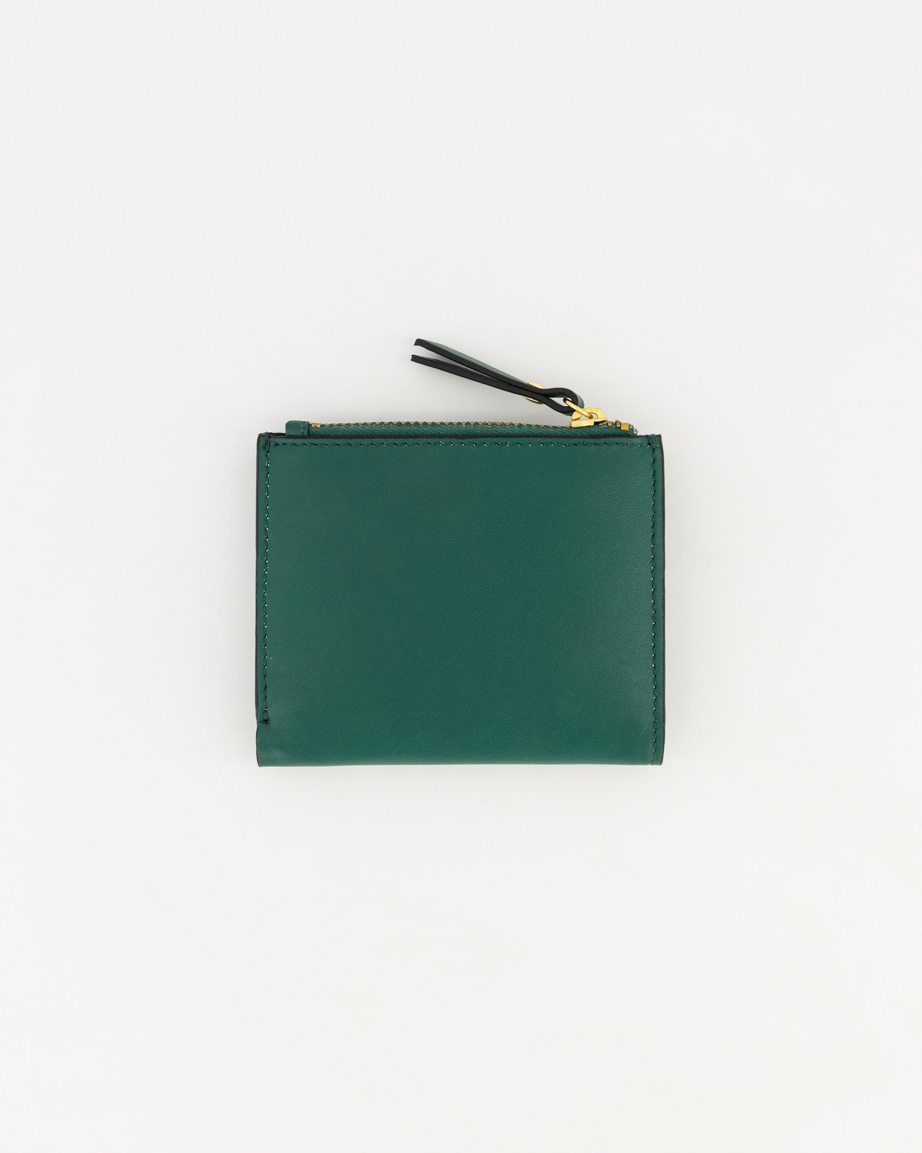 Abby Small Wallet -  Green