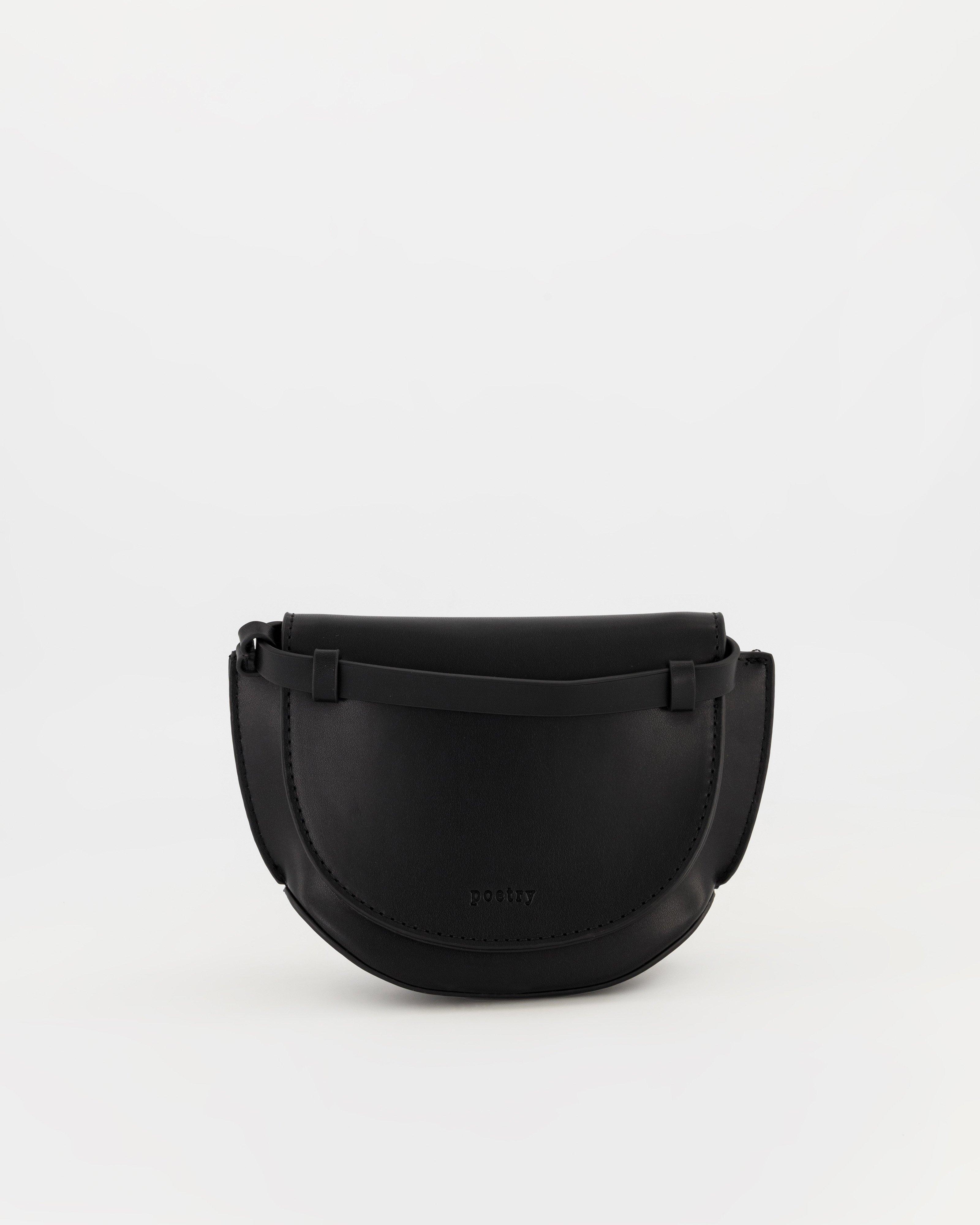 Kiera Mini Crossbosy Bag -  Black