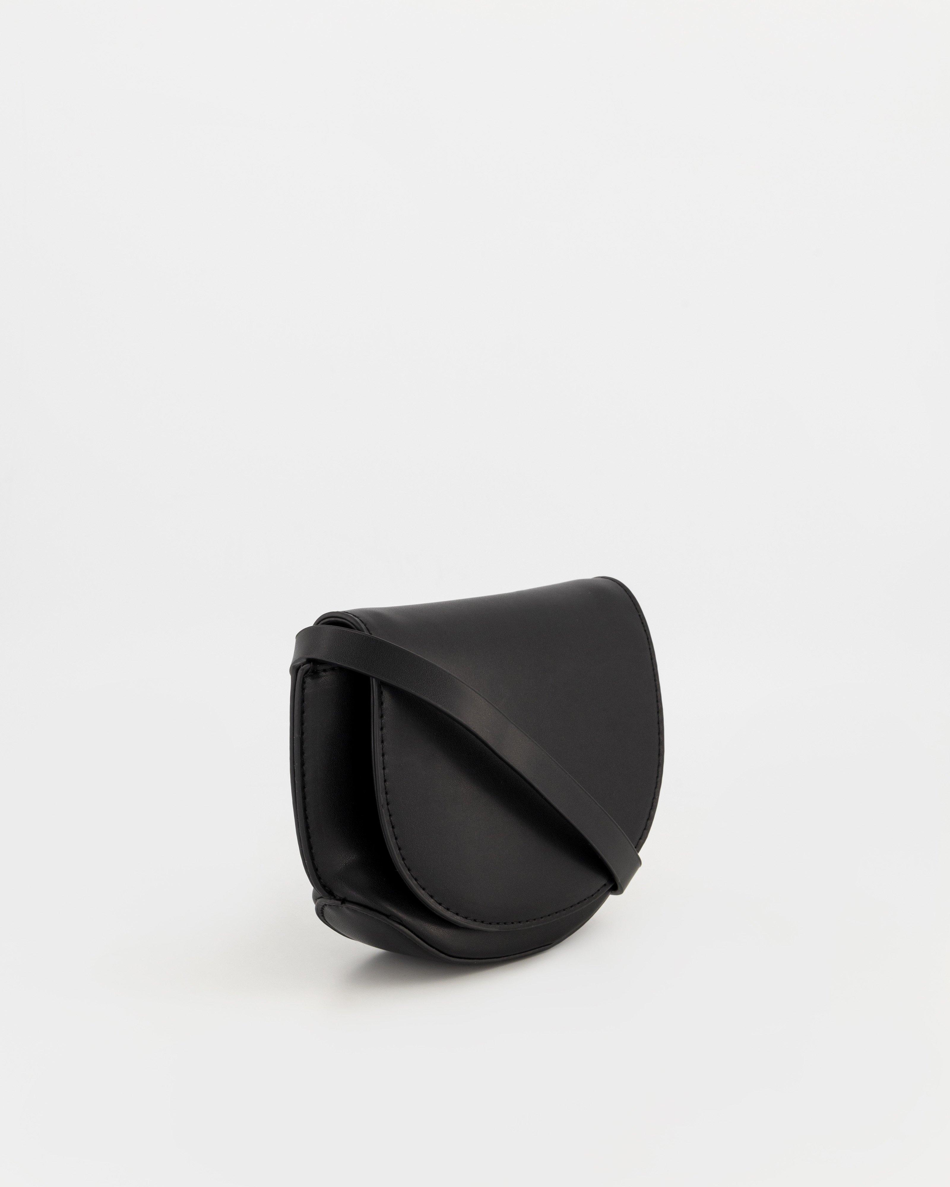 Kiera Mini Crossbosy Bag -  Black