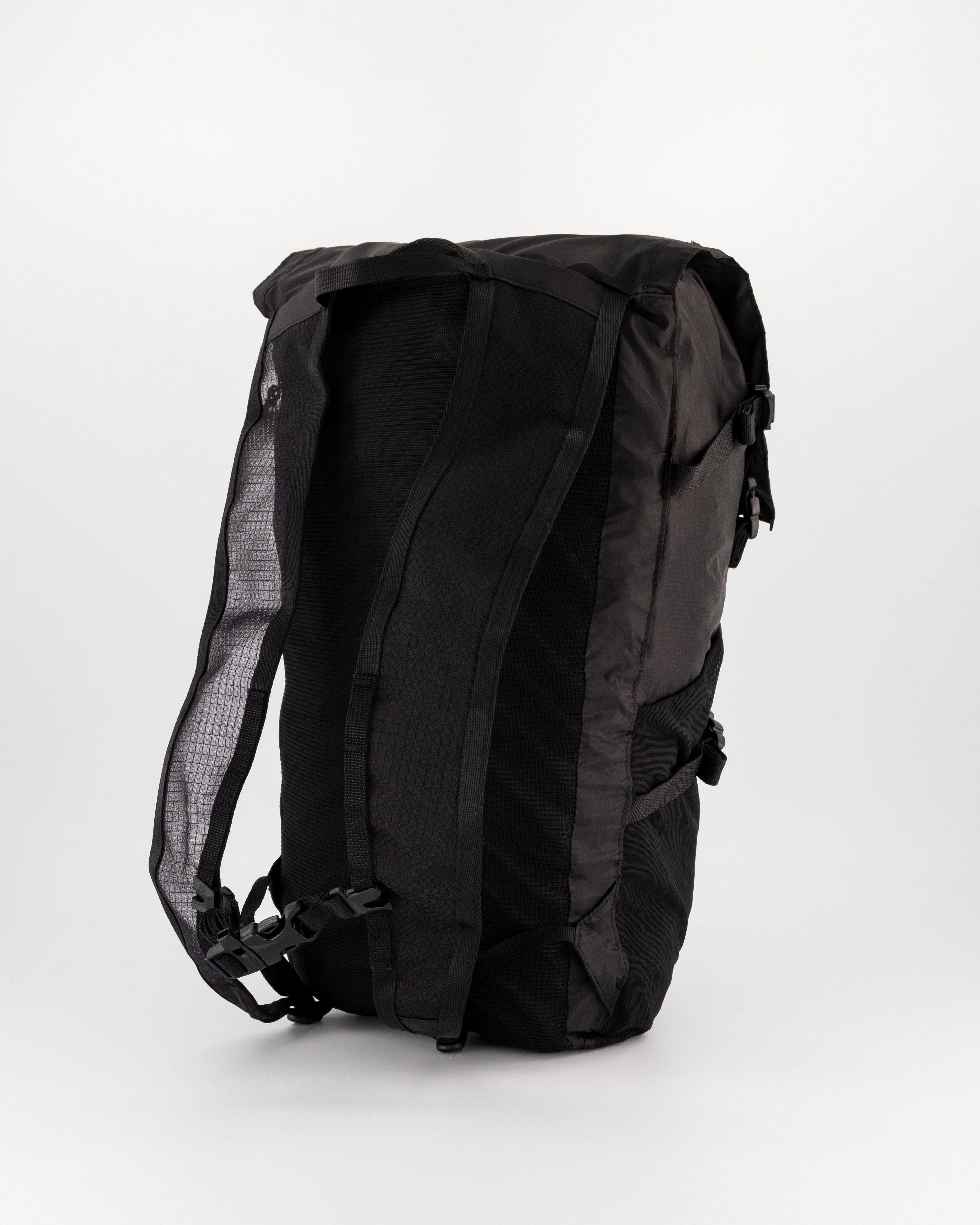 K-Way Hyperlite Waterproof 25L Packable Backpack -  Black