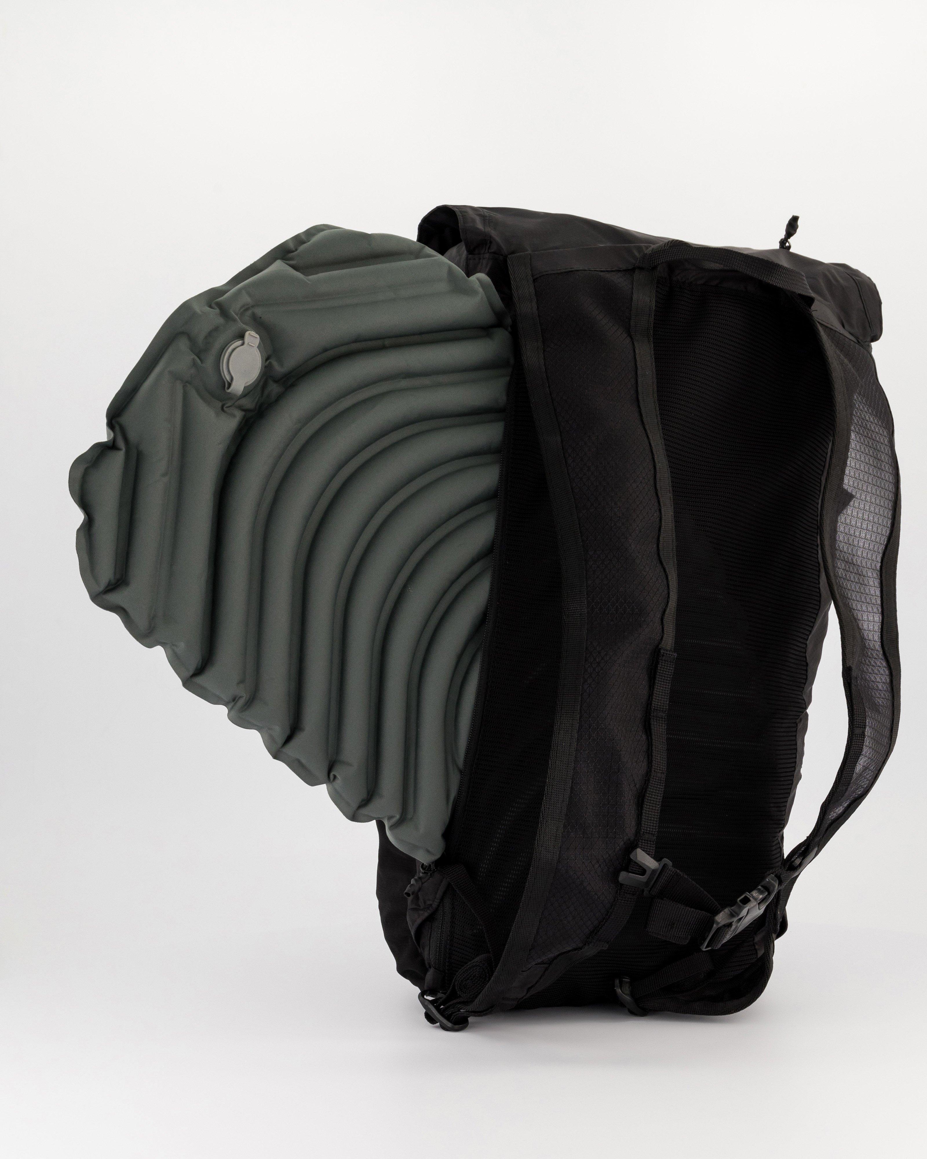 K-Way Hyperlite Waterproof 25L Packable Backpack -  Black