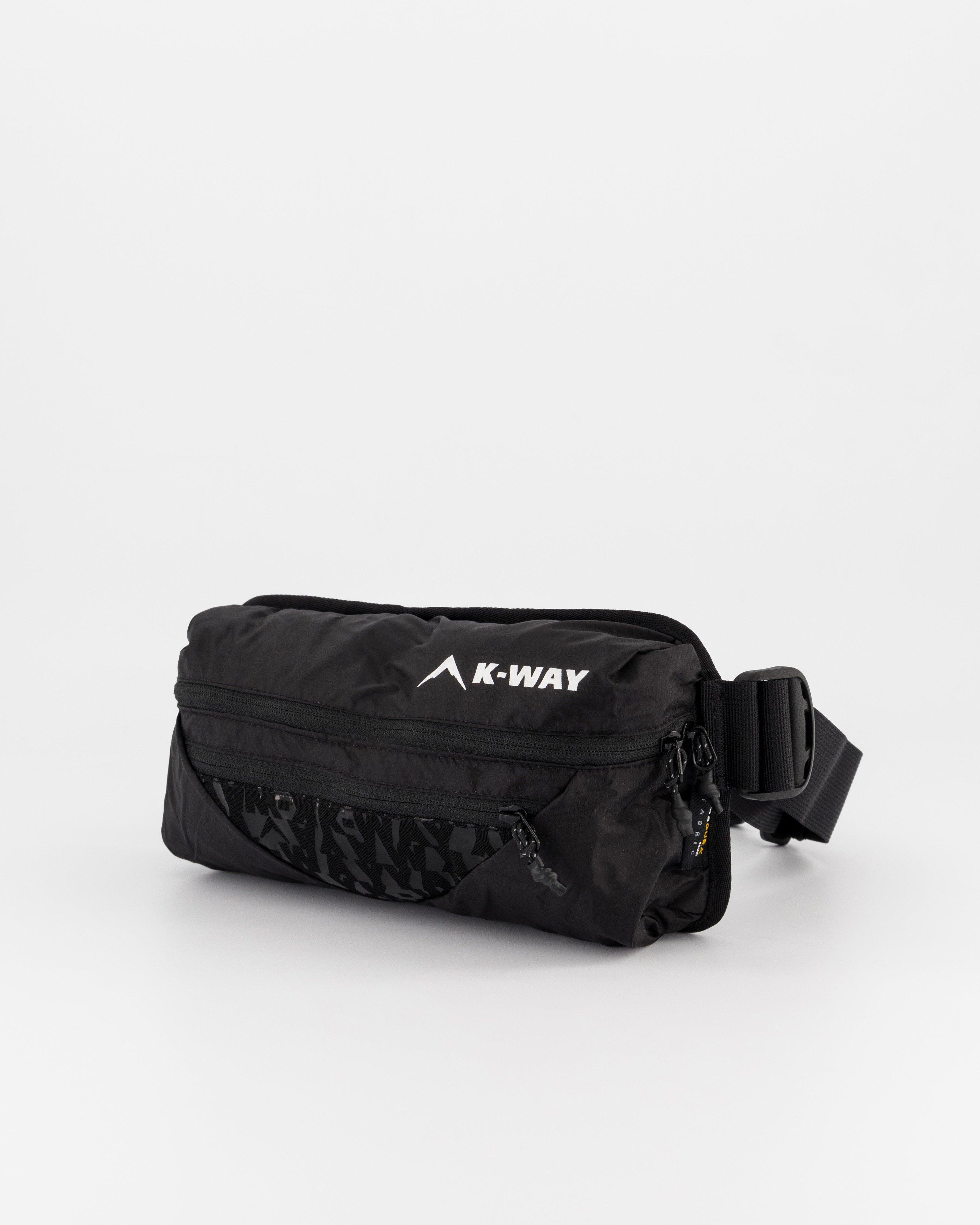 K-Way Hyperlite Run Bum Bag -  Black
