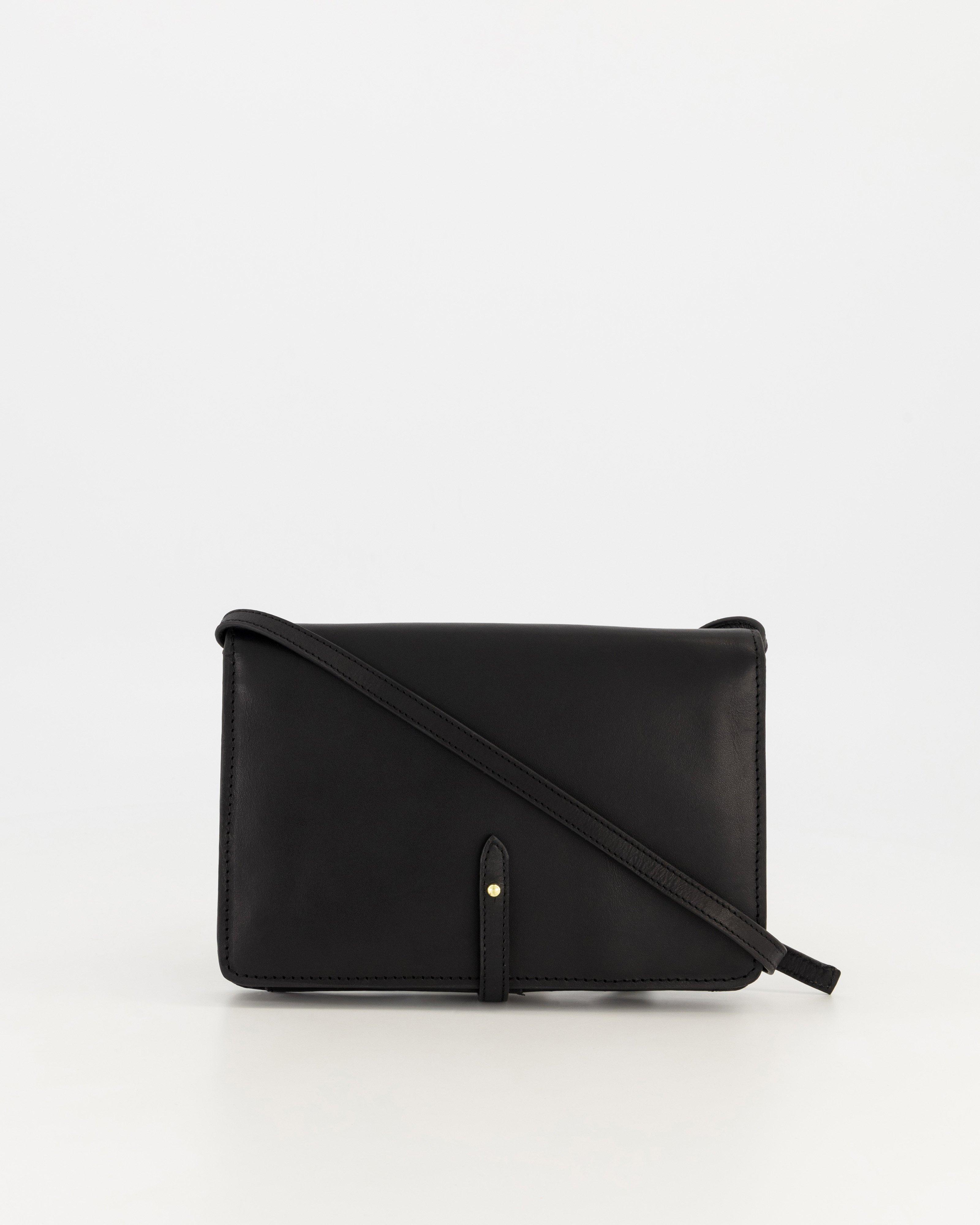 Ida Phone and Cardholder Crossbody -  Black