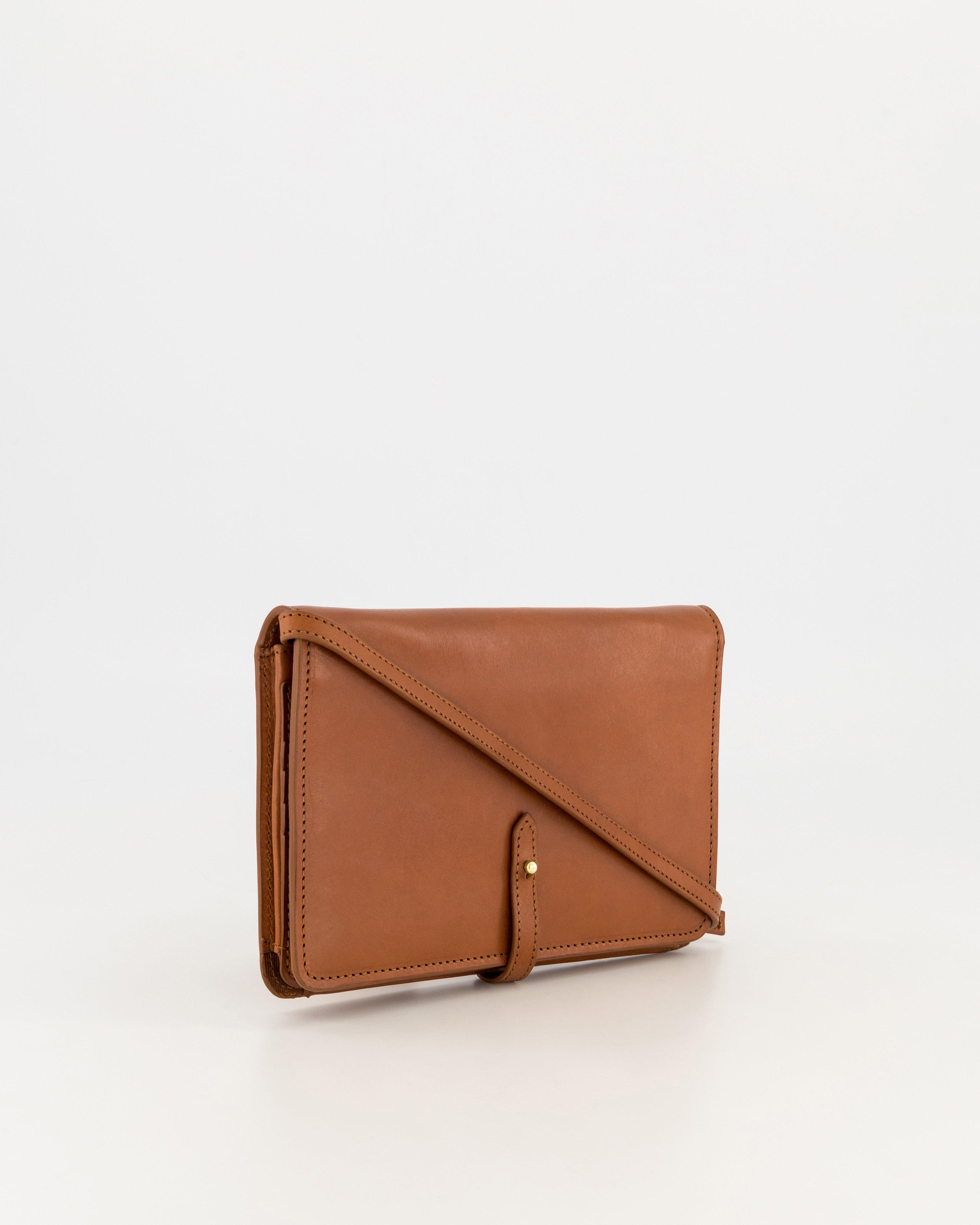 Ida Phone and Cardholder Crossbody -  Tan