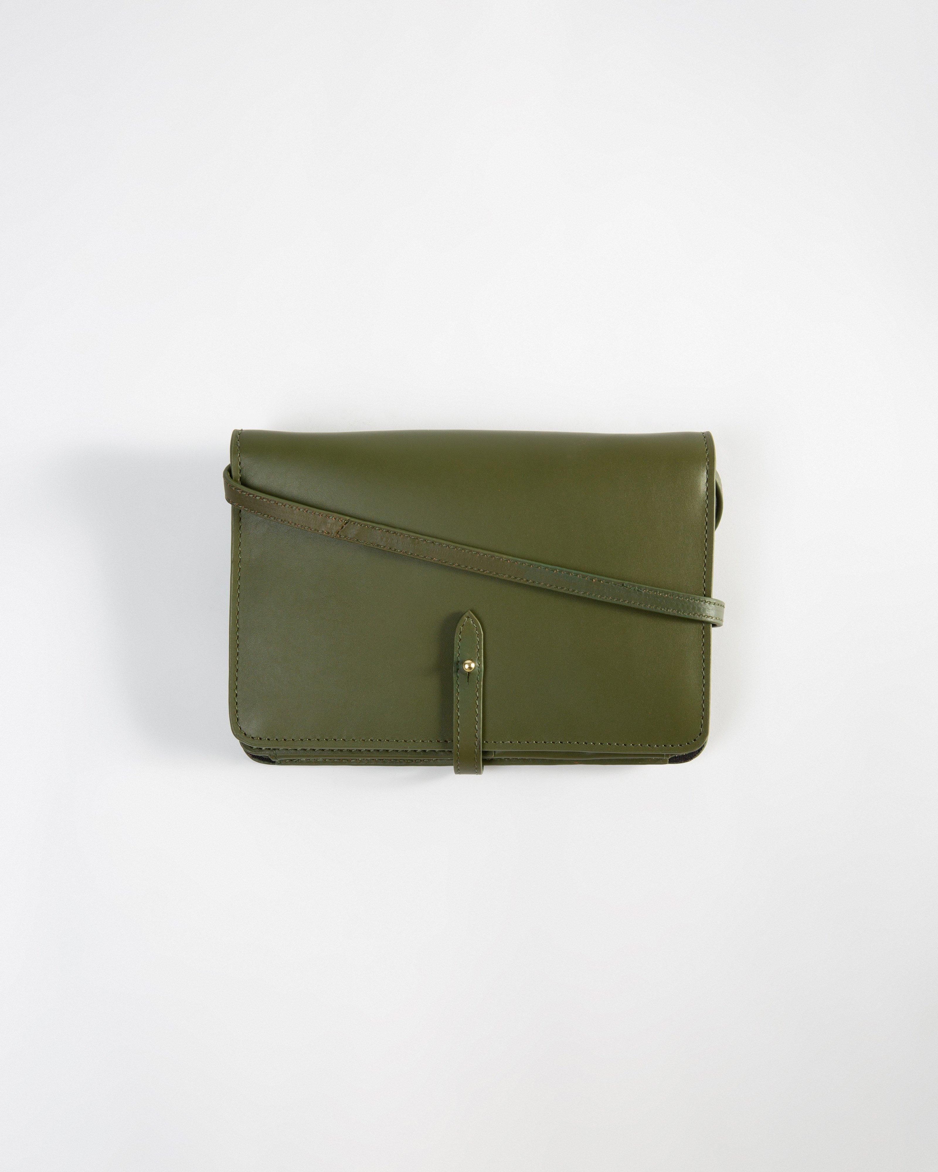 Ida Phone and Cardholder Crossbody -  Olive