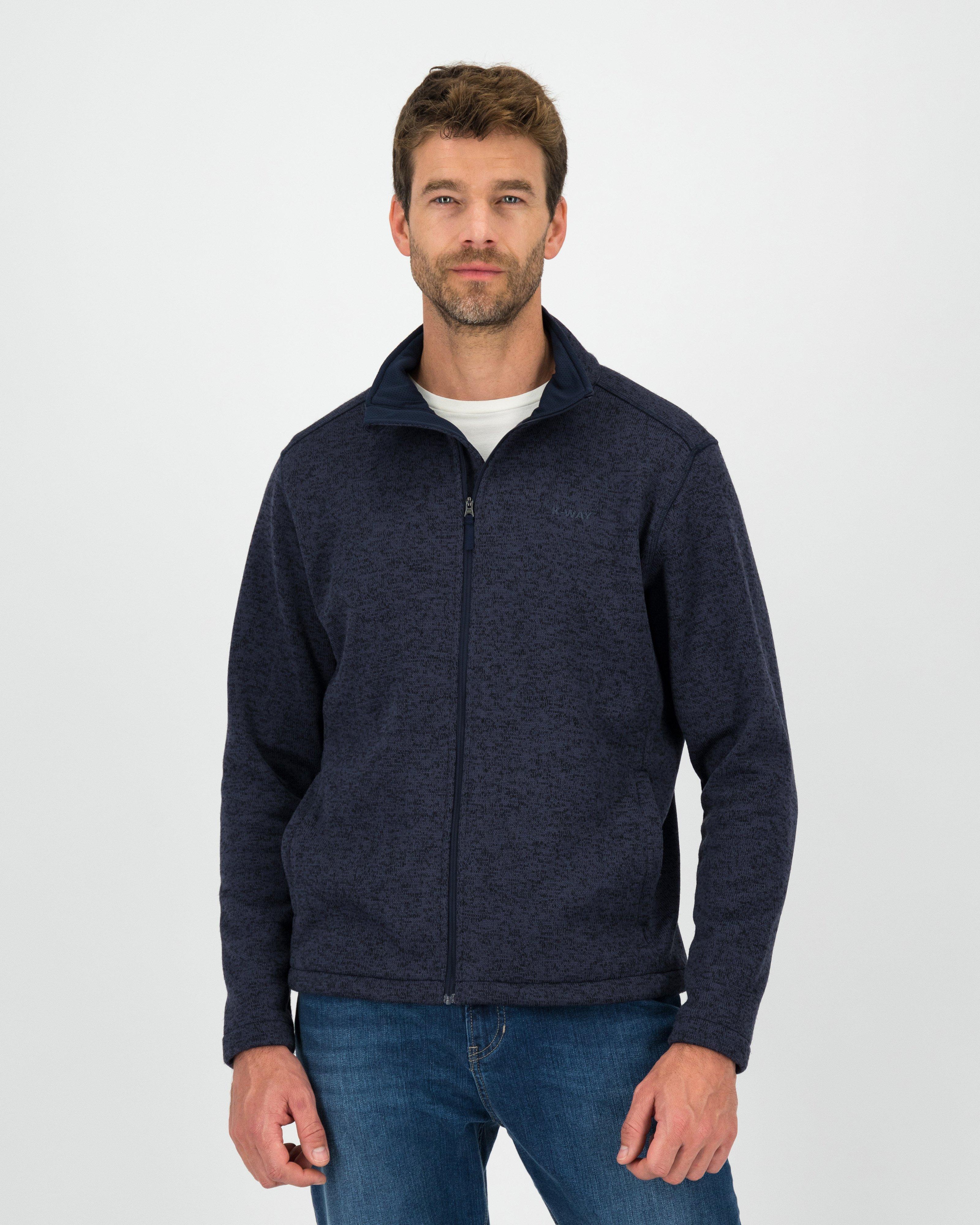 K-Way Elements Men’s Arthur Fleece Jacket -  Navy