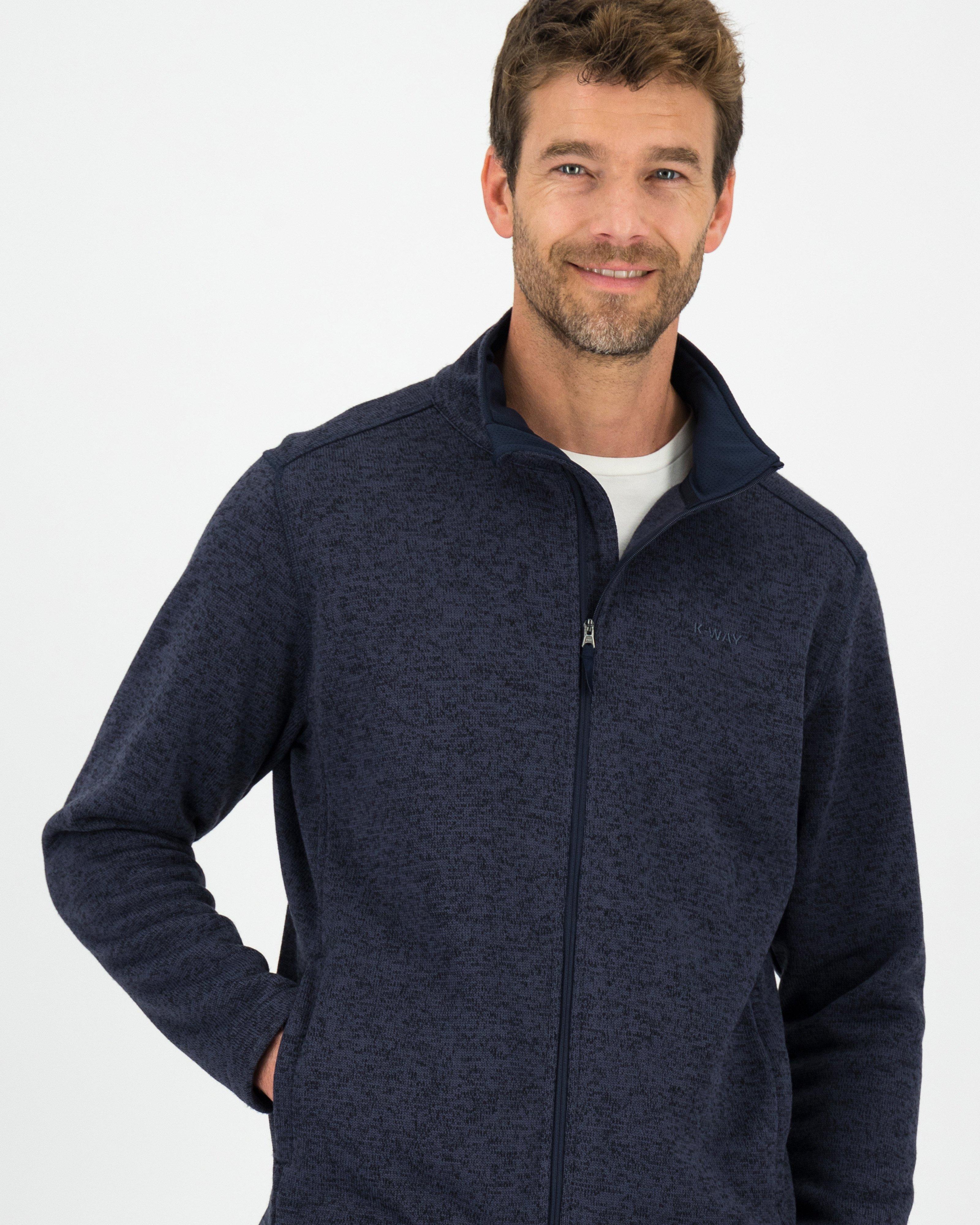 K-Way Elements Men’s Arthur Fleece Jacket -  Navy