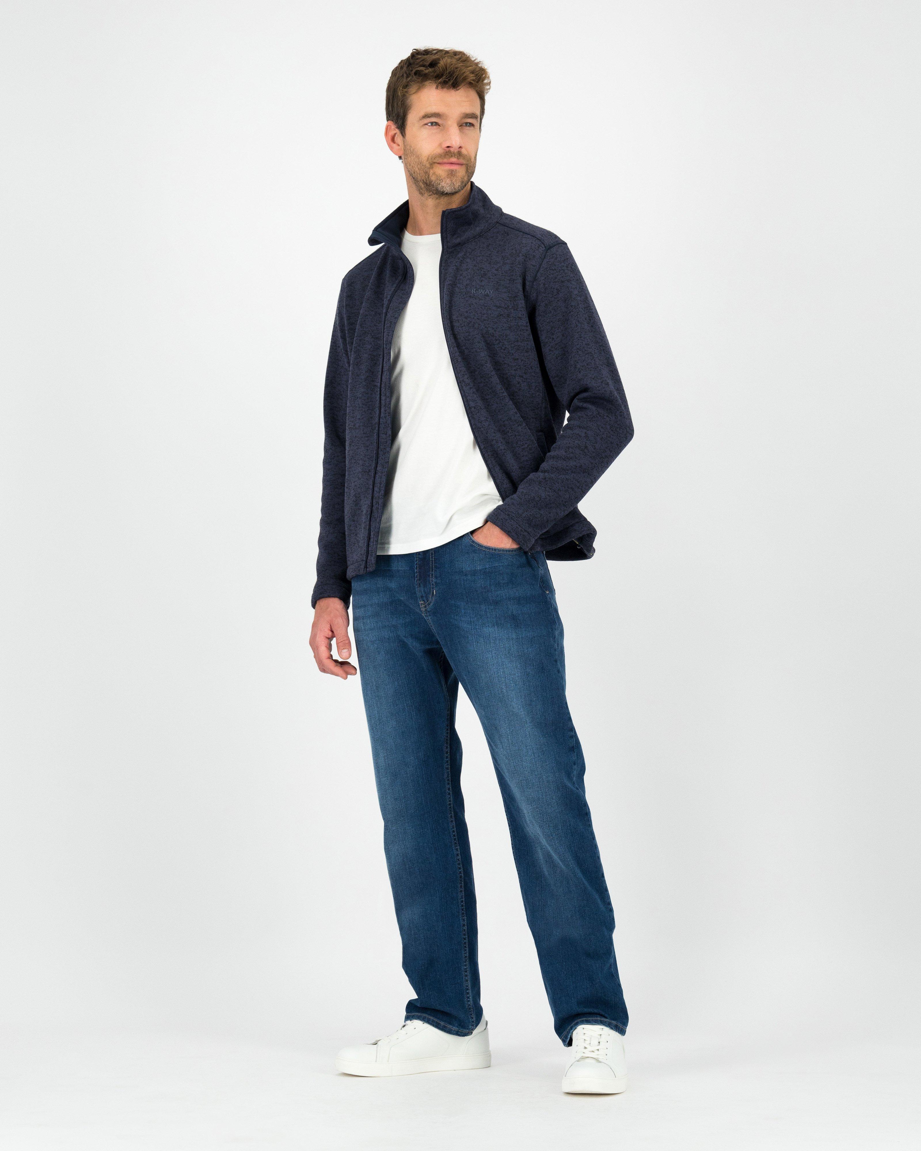 K-Way Elements Men’s Arthur Fleece Jacket -  Navy