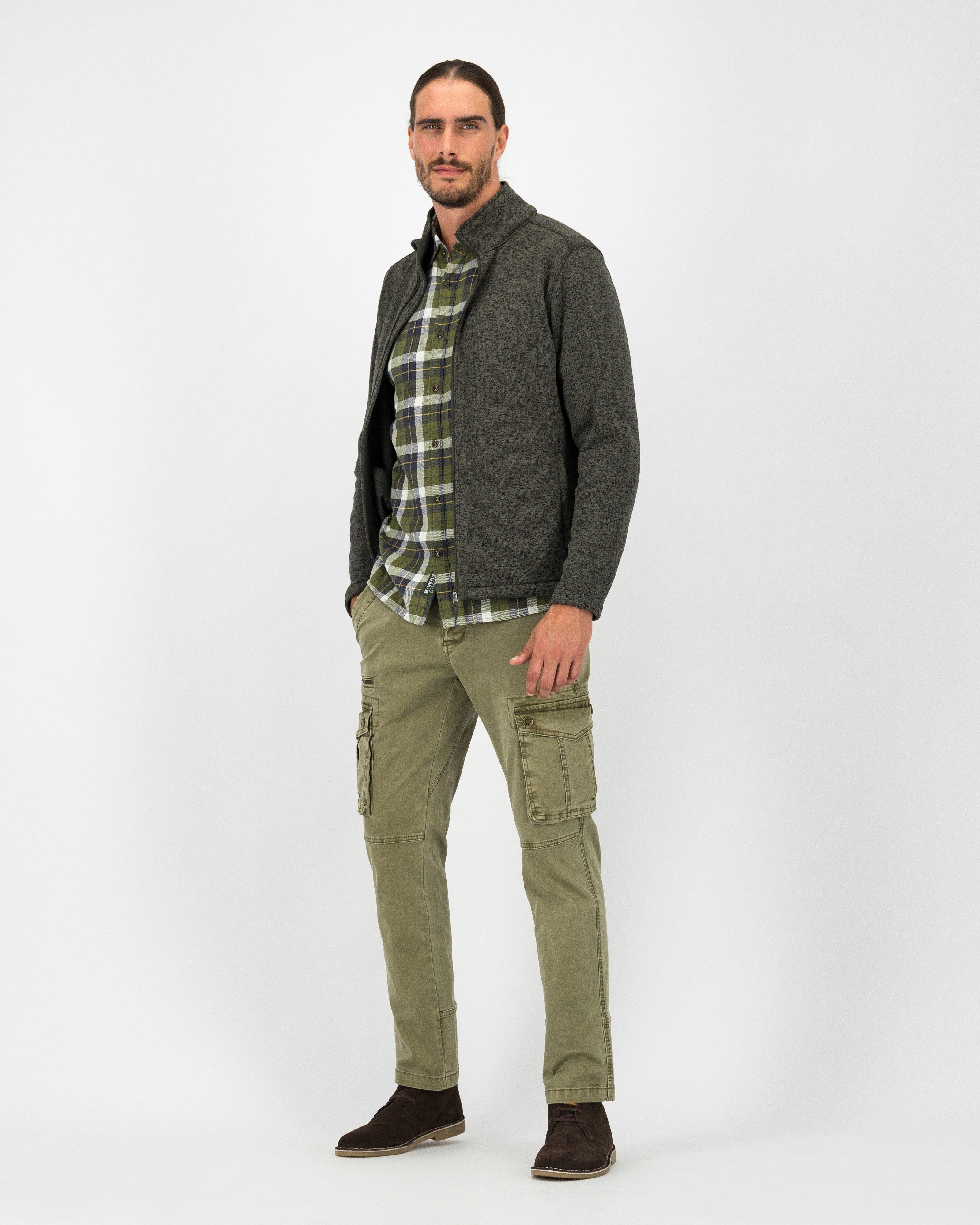 K-Way Elements Men’s Arthur Fleece Jacket -  Olive