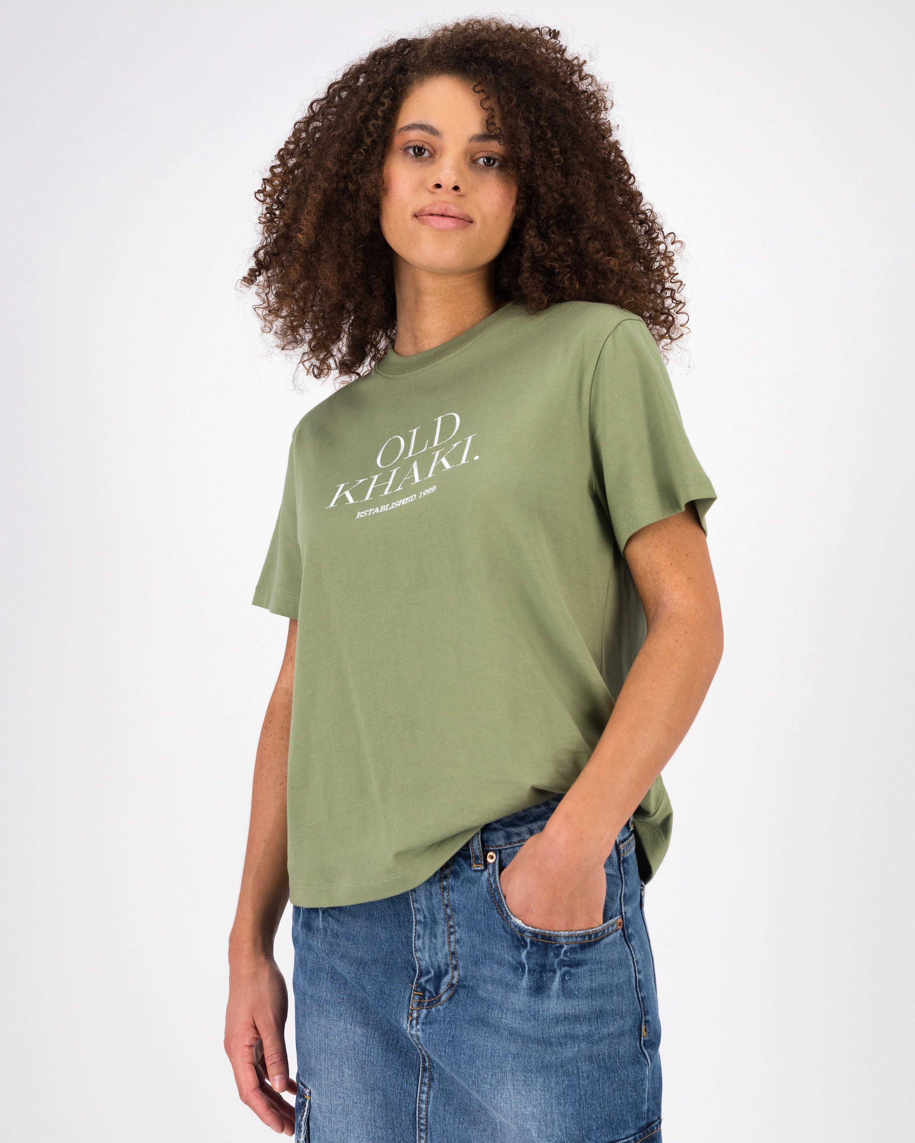 Women’s Reese Regular Fit T-Shirt -  Olive