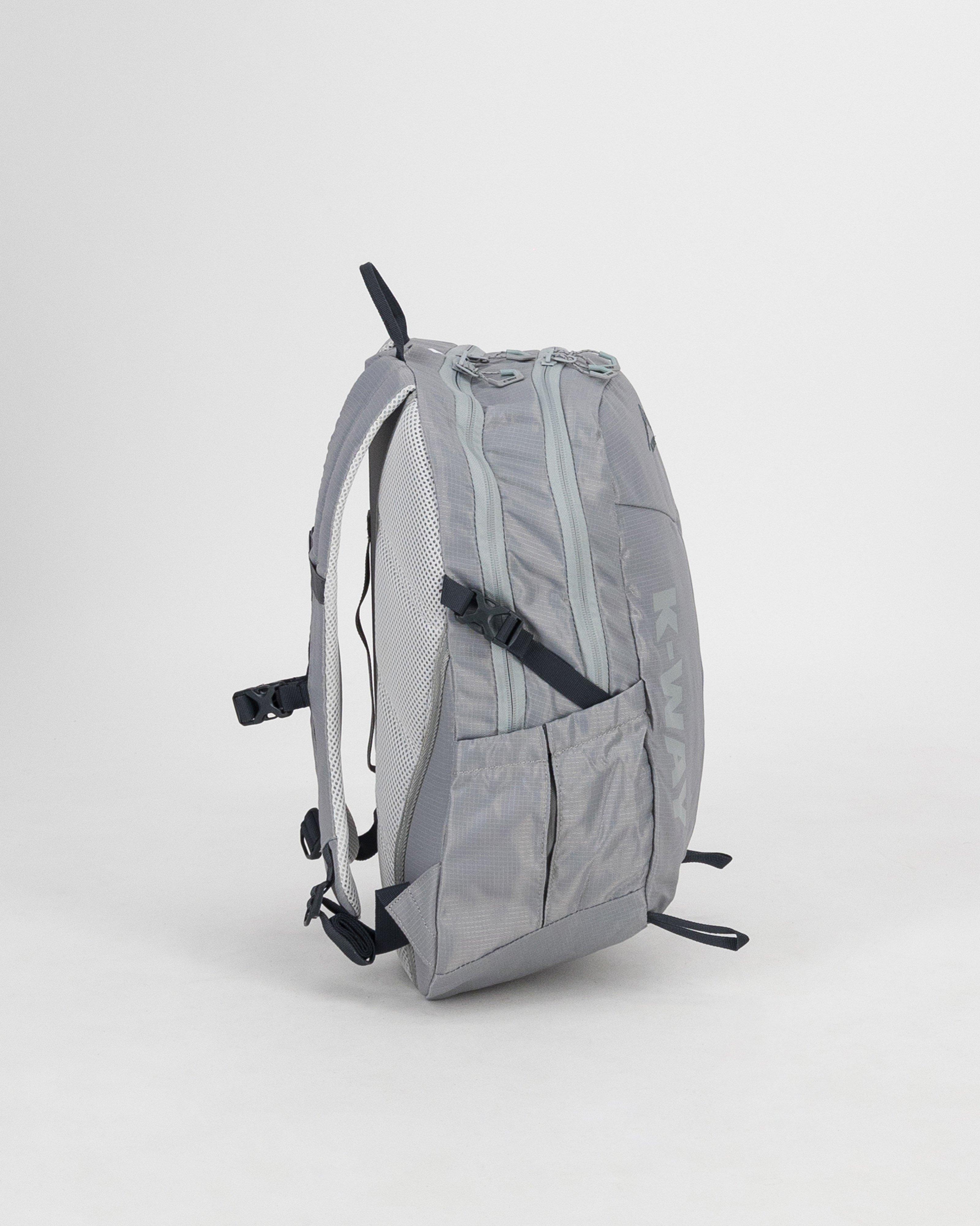 K-Way City Cross 22L Backpack  -  Light Grey