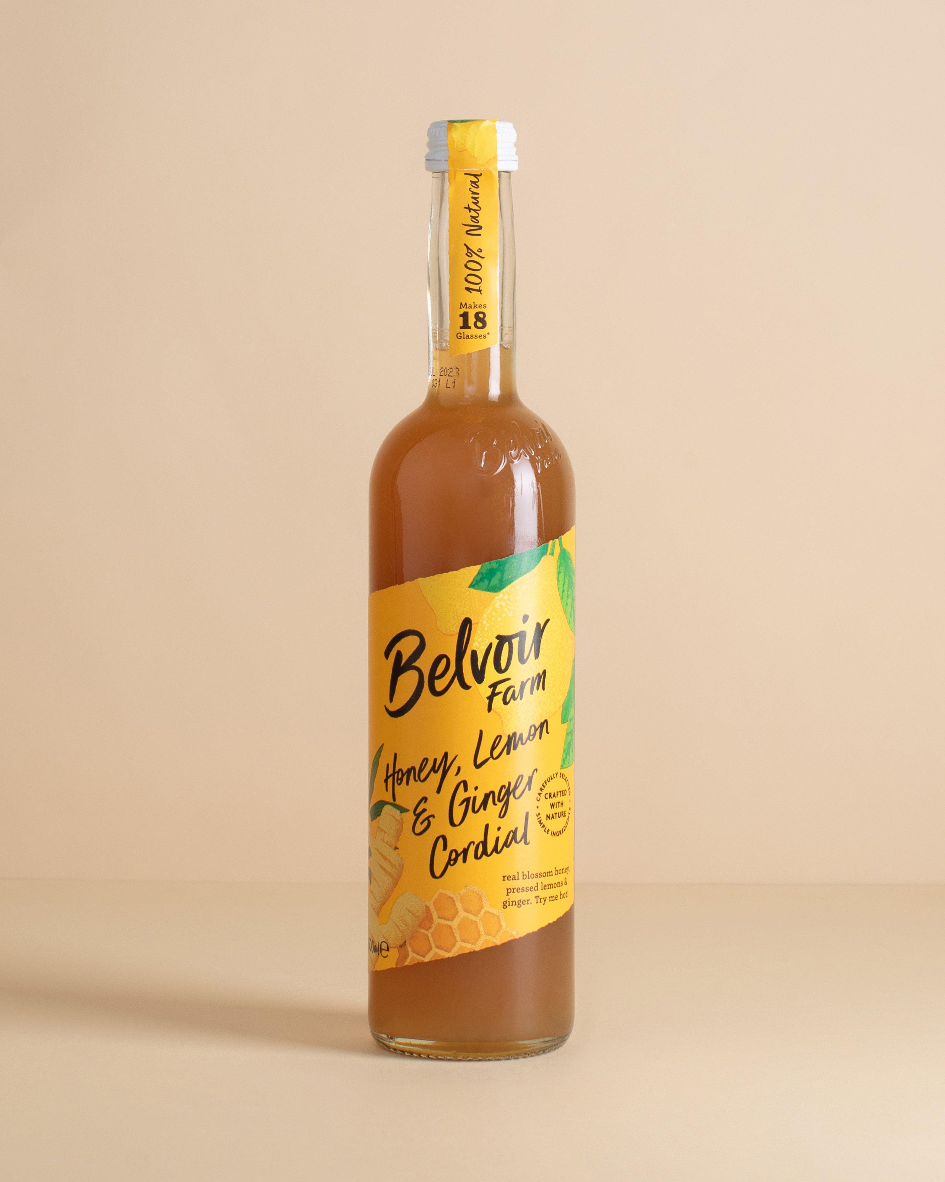 Belvoir Honey, Lemon and Ginger Cordial -  No Colour