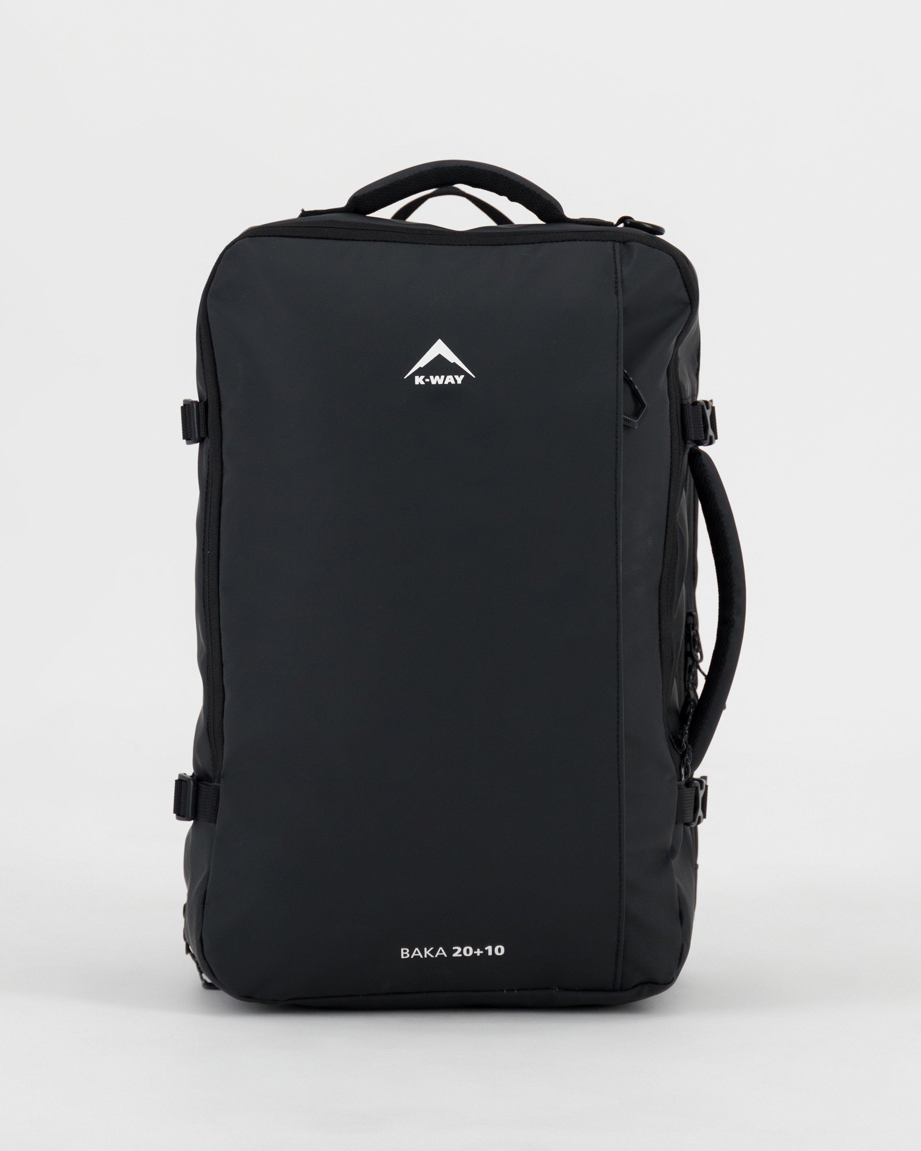 K-Way Baka 20L + 10L Commuter Bag -  Black