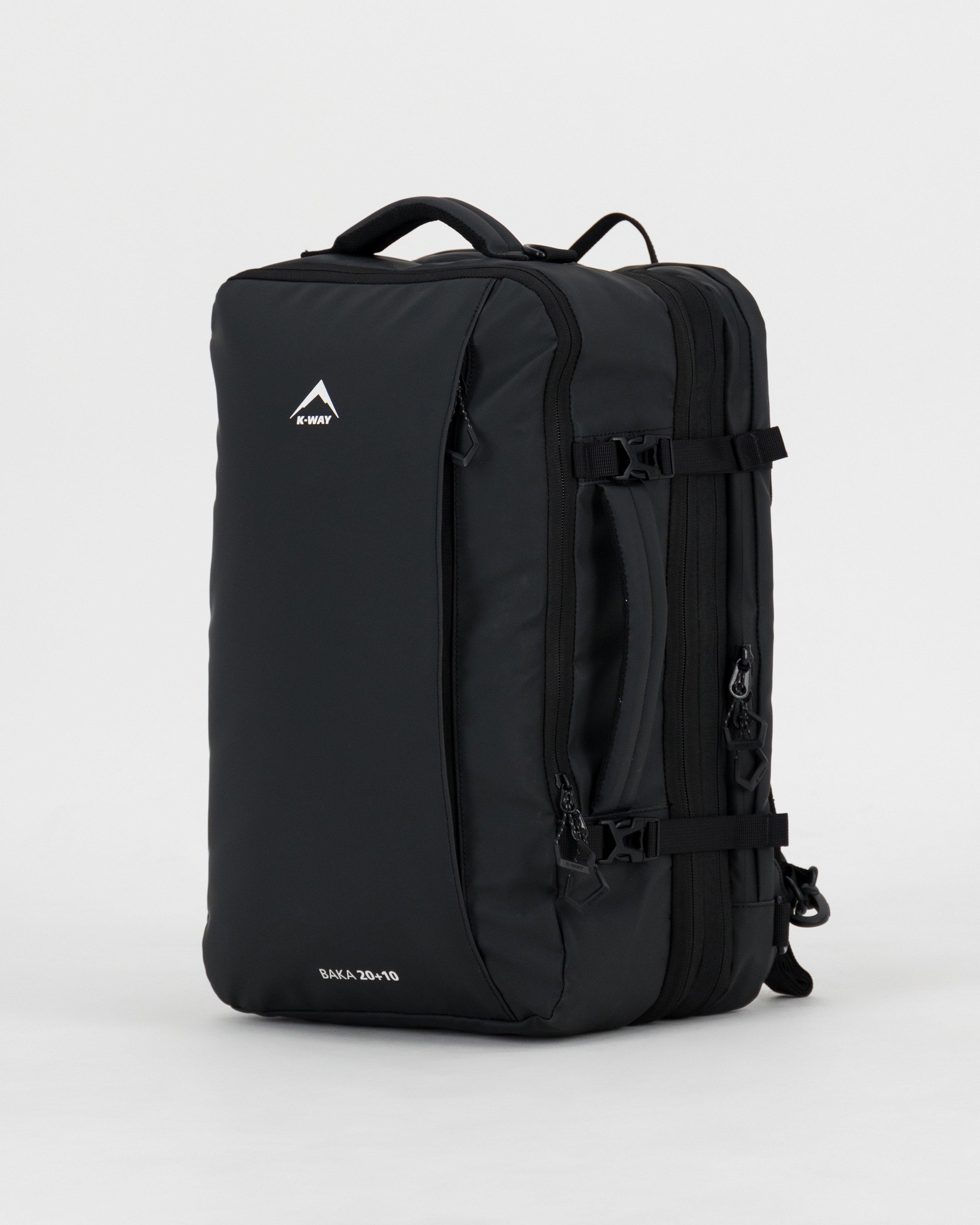 K-Way Baka 20L + 10L Commuter Bag -  Black