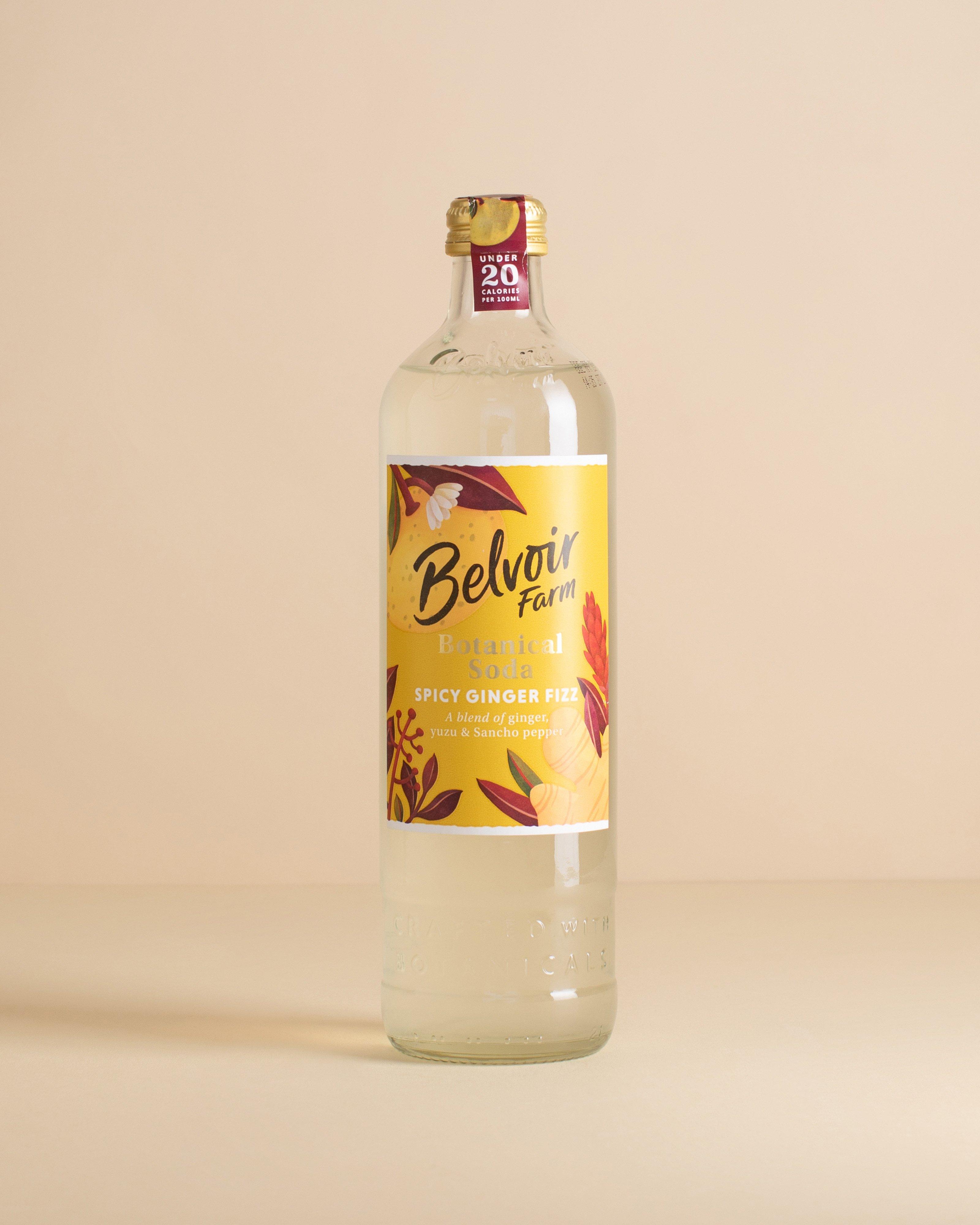 Belvoir Spicy Ginger Fizz Botanical Soda -  No Colour