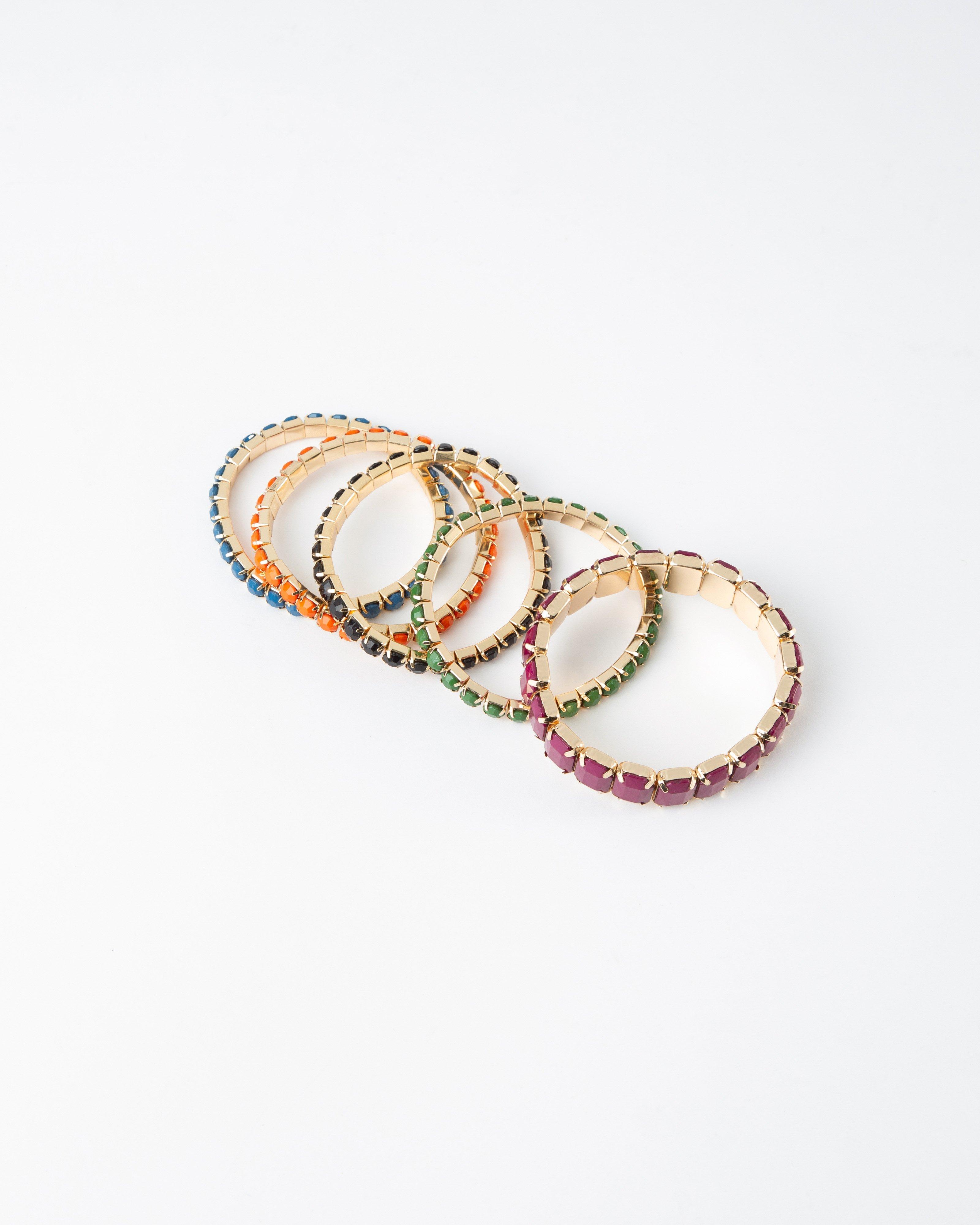 Stone Stretch Bracelets -  Assorted