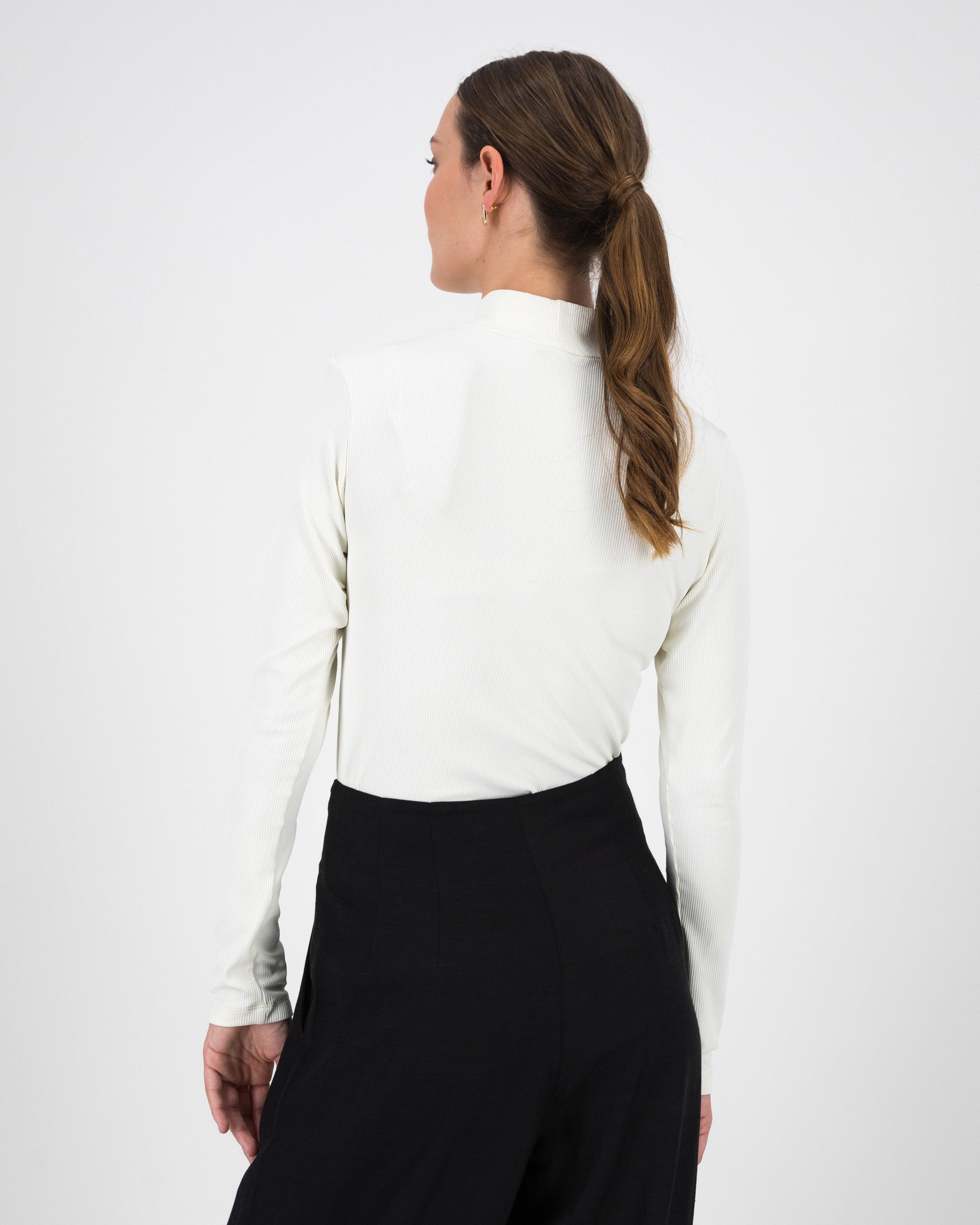 Camille Polo Neck -  Milk