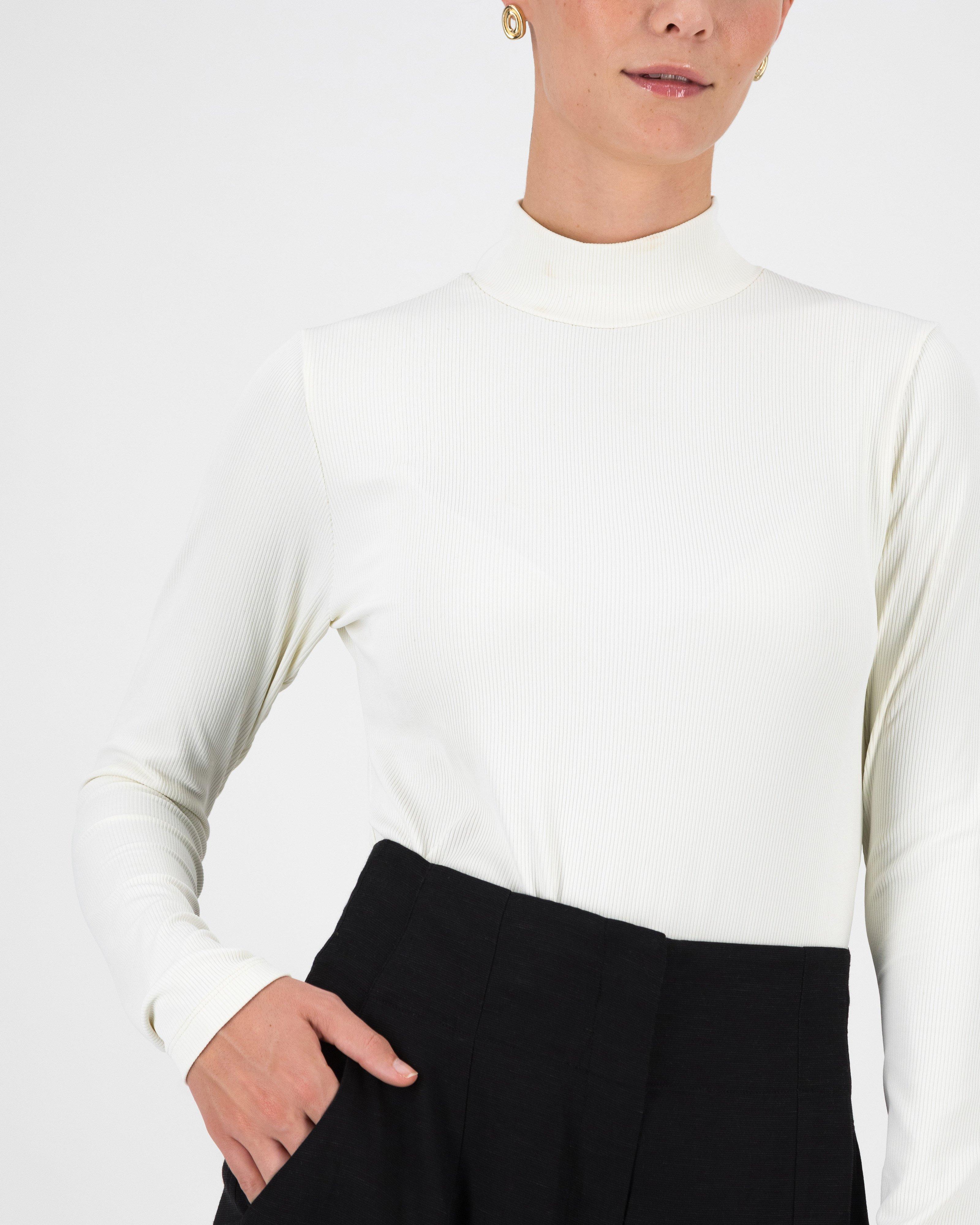 Camille Polo Neck -  Milk
